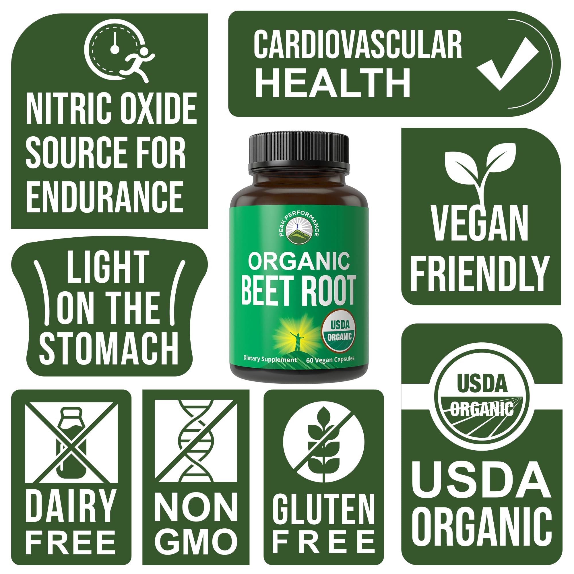 USDA Organic Beet Root Vegan Capsules. Beets Juice Powder Super Food Pills 1200 mg. Nitric Oxide Energy Boosting Beetroot Extract Capsules. Polyphenol Support Supplement for Women and Men Peak Performance Au supplements