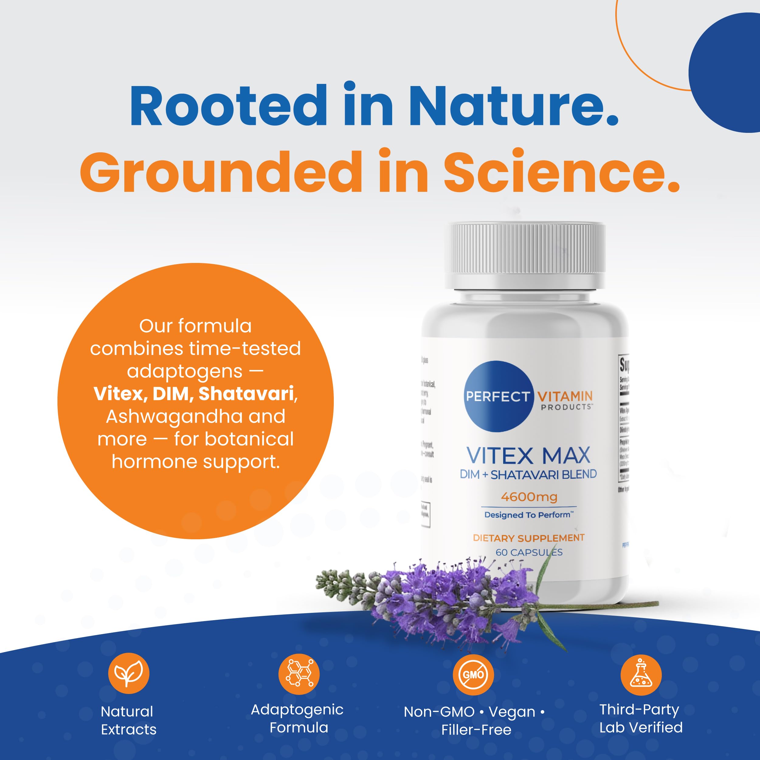 Perfect Vitamin Products Vitex Max DIM + Shatavari – Hormone Balance & Menopause Support for Women – Vegan Blend with Adaptogens for Mood, Cycle & Stress Relief – 4600mg (3-Pack) Perfect Vitamin Products Au supplements