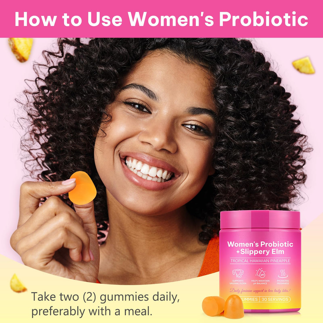 Beyxdu Probiotics for Women Gummies with Slippery Elm Feminine Balance Gummies for Women Vaginal Probiotics with Prebiotics & Lactobacillus Probiotic Blend Vaginal Odor & Vaginal Flora 120Gummy Beyxdu Au supplements