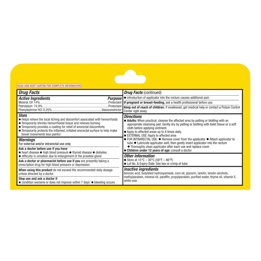 A+Health Hemorrhoid Treatment, Hemorrhoidal Ointment Relieves Symptoms of Burning, Itching, Discomfort, 2 Ounce Tube with Applicator, Reduces Irritation and Pain Relief A+Health Au supplements