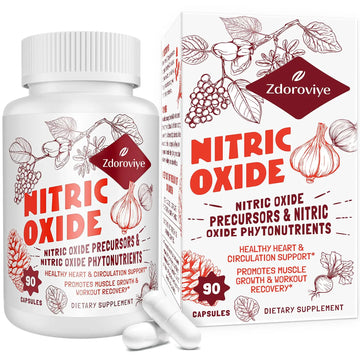 Zdoroviye Nitric Oxide Supplement for Men Women, Nitric Oxide Precursor & Nitric Oxide Zdoroviye Au supplements