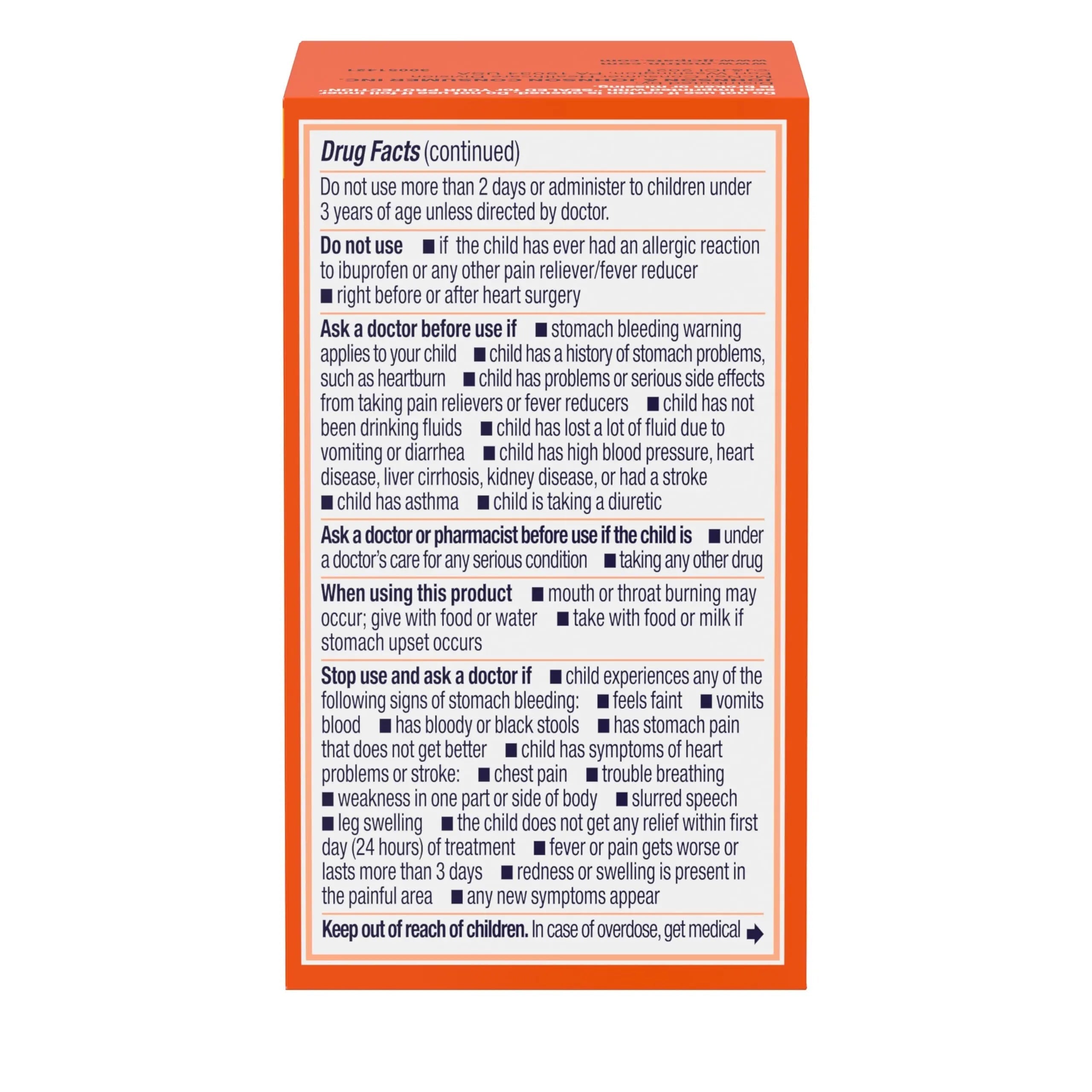 Motrin Children's Dye-Free Chewable Tablets with Ibuprofen, Kids' Fever Reducer & Pain Reliever for Sore Throat, Fever, Toothache & Pain Relief, Grape Flavor, 24 Count (Pack of 2) Motrin Au supplements
