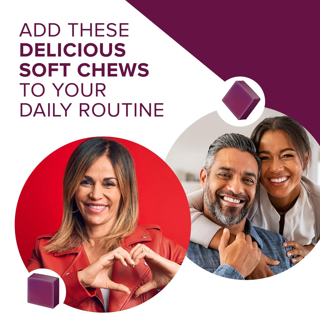 Qunol Beets Chews for Blood Pressure Support, 3 in 1 Beets + CoQ10 + Grape Seed Extract, Qunol Au supplements