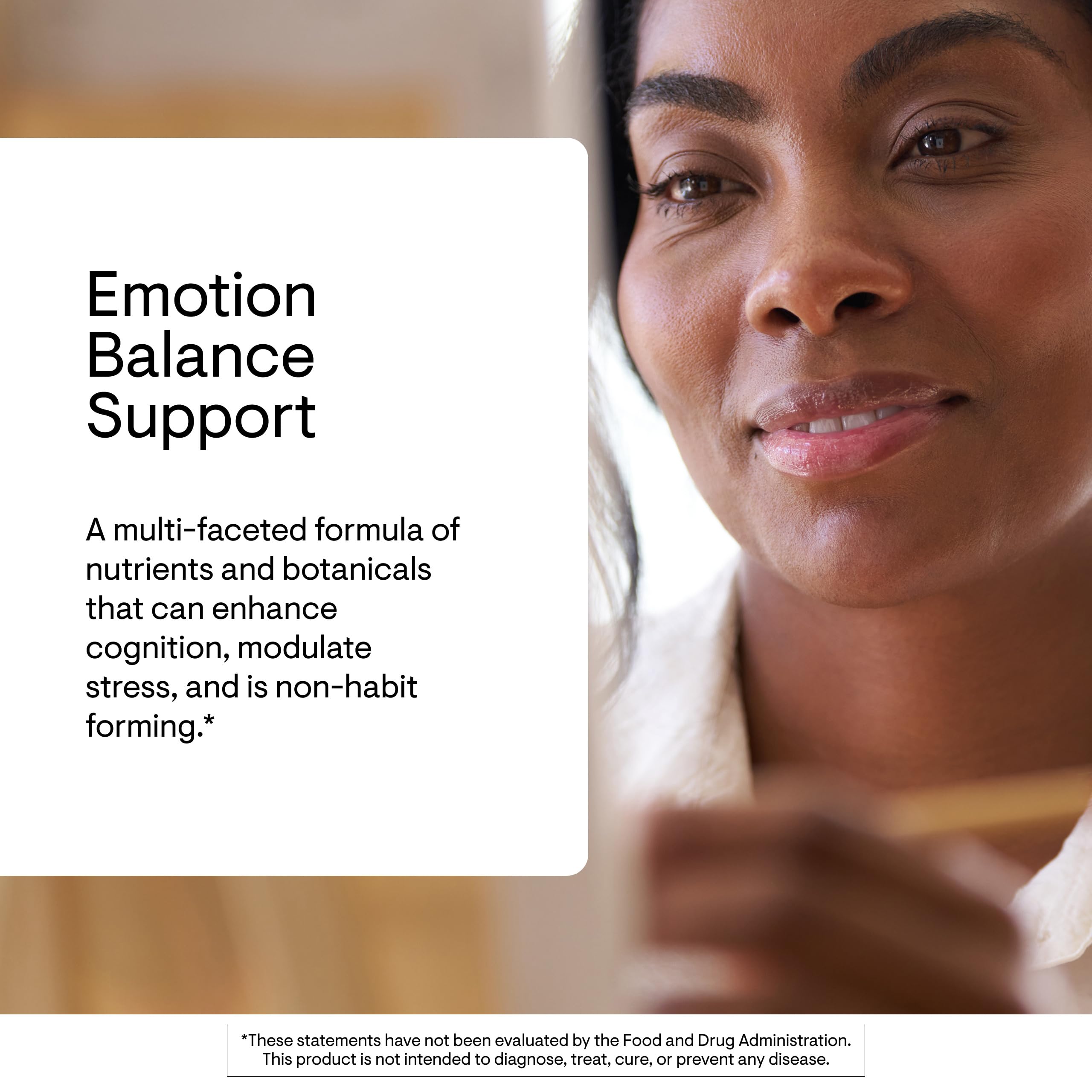 THORNE - Emotion Balance Support - Supports Mood & Stress Management* - Vitamins B6, B12 & C, 5-HTP, GABA, Rhodiola, Folate (5-MTHF) & L-Tyrosine - Third-Party Certified - Gluten-Free - 120 Capsules THORNE Au supplements