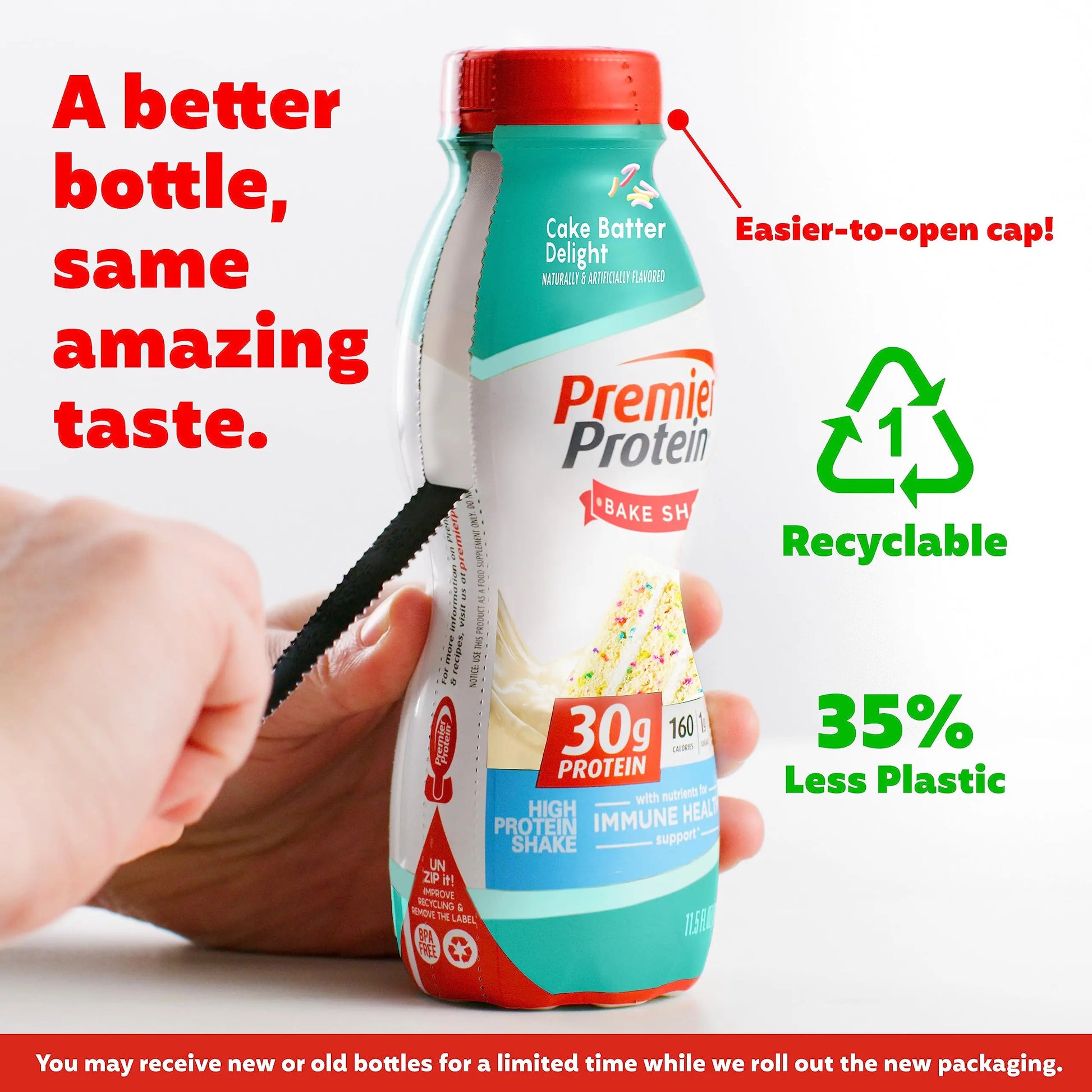 Premier Protein Shake, Cake Batter, 30g Protein, 1g Sugar, 24 Vitamins & Minerals Premier Protein Au supplements