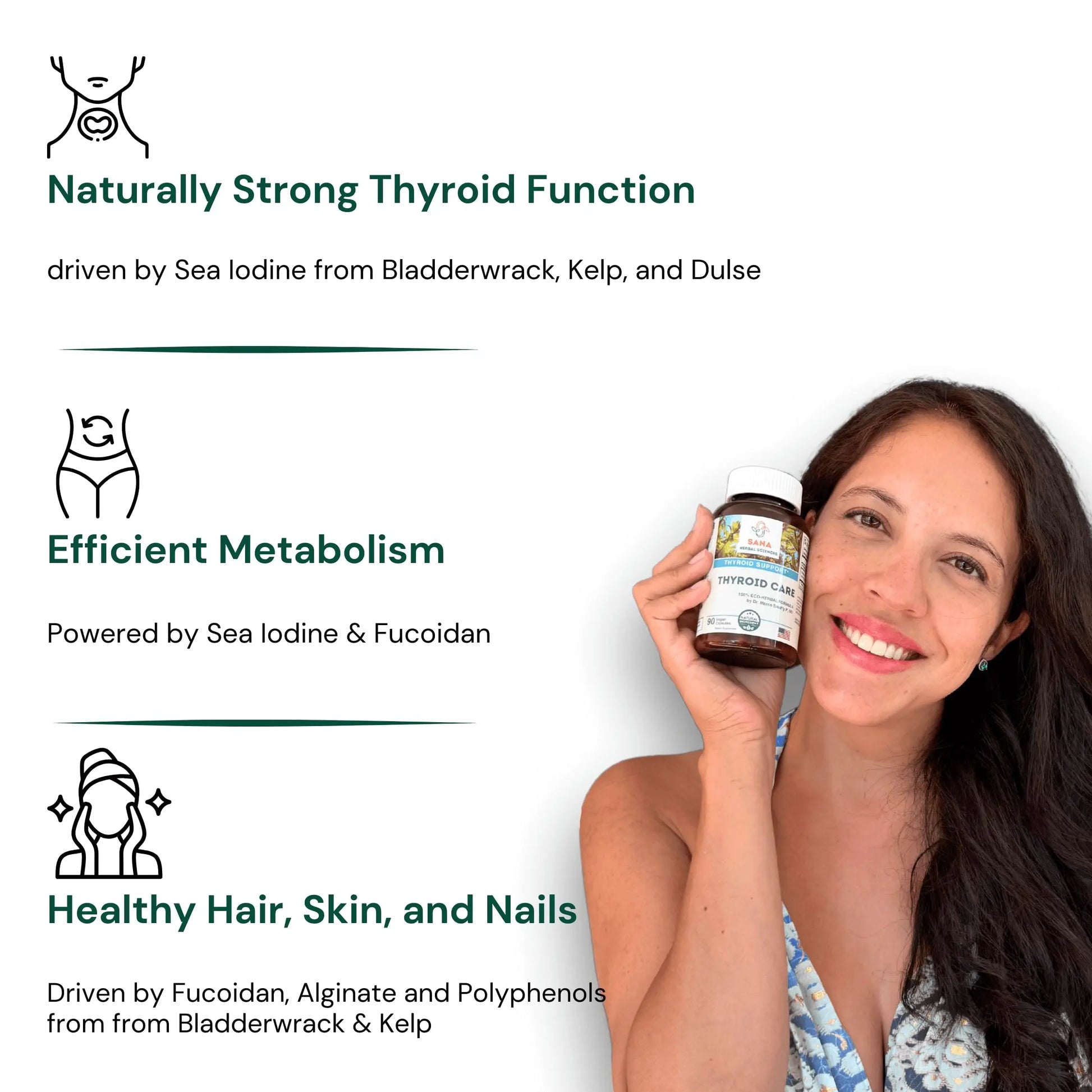 Sana Herbal Sciences Artery Plaque Removal & Sea Iodine Thyroid Support Organic Blends Sana Herbal Sciences Au supplements