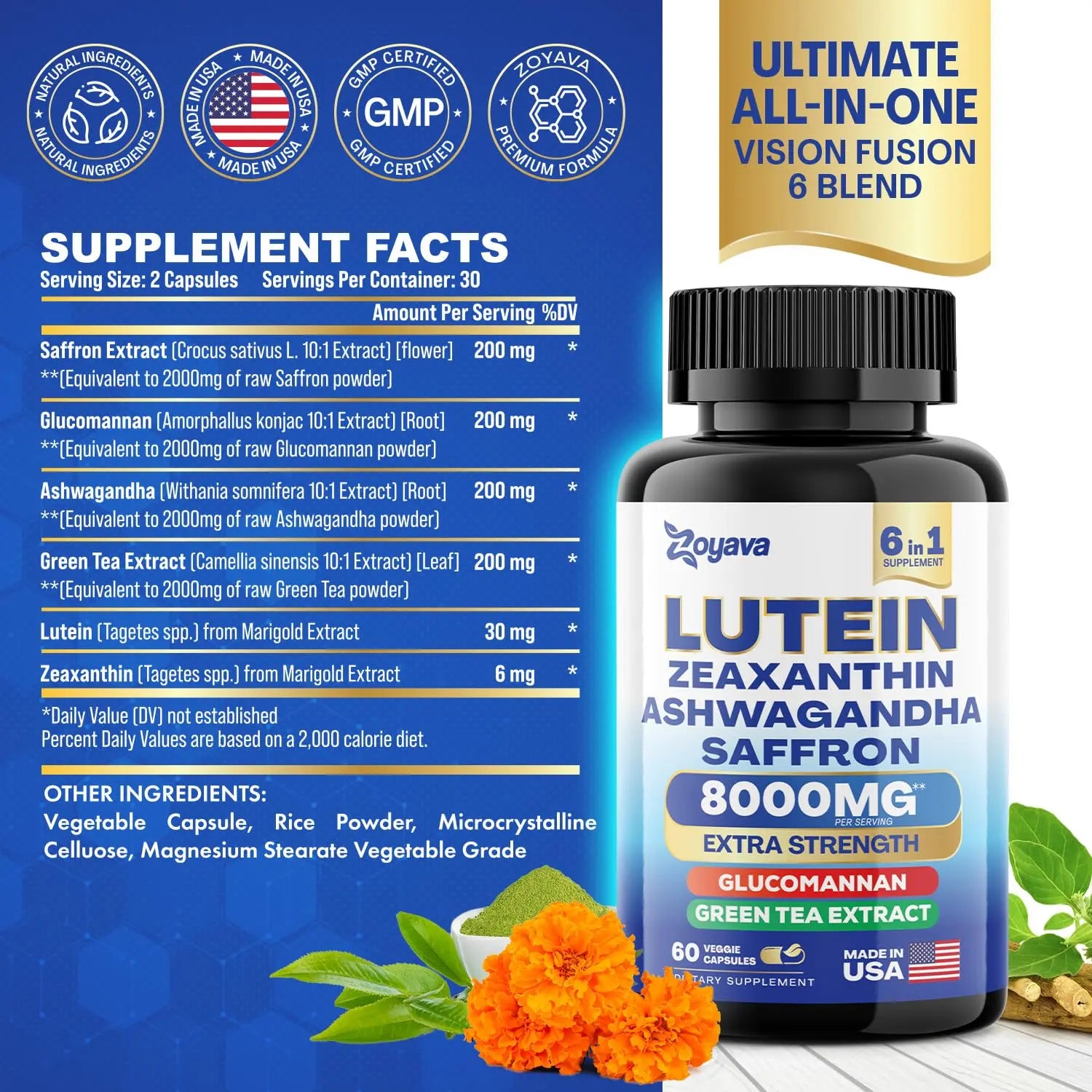 Zoyava Sea Moss 16-in-1 and Lutein 6-in-1 Bundle Zoyava Au supplements