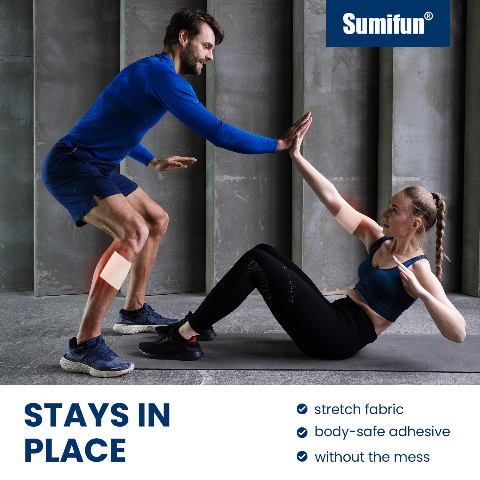 Sumifun 4% Lidocaine Patches Plus 1% Menthol - 30 Counts Maximum Strength OTC Pain Relief Patches for Back Ache Stiff Neck Joint Pain Muscle Soreness Topical Analgesic Sumifun Au supplements