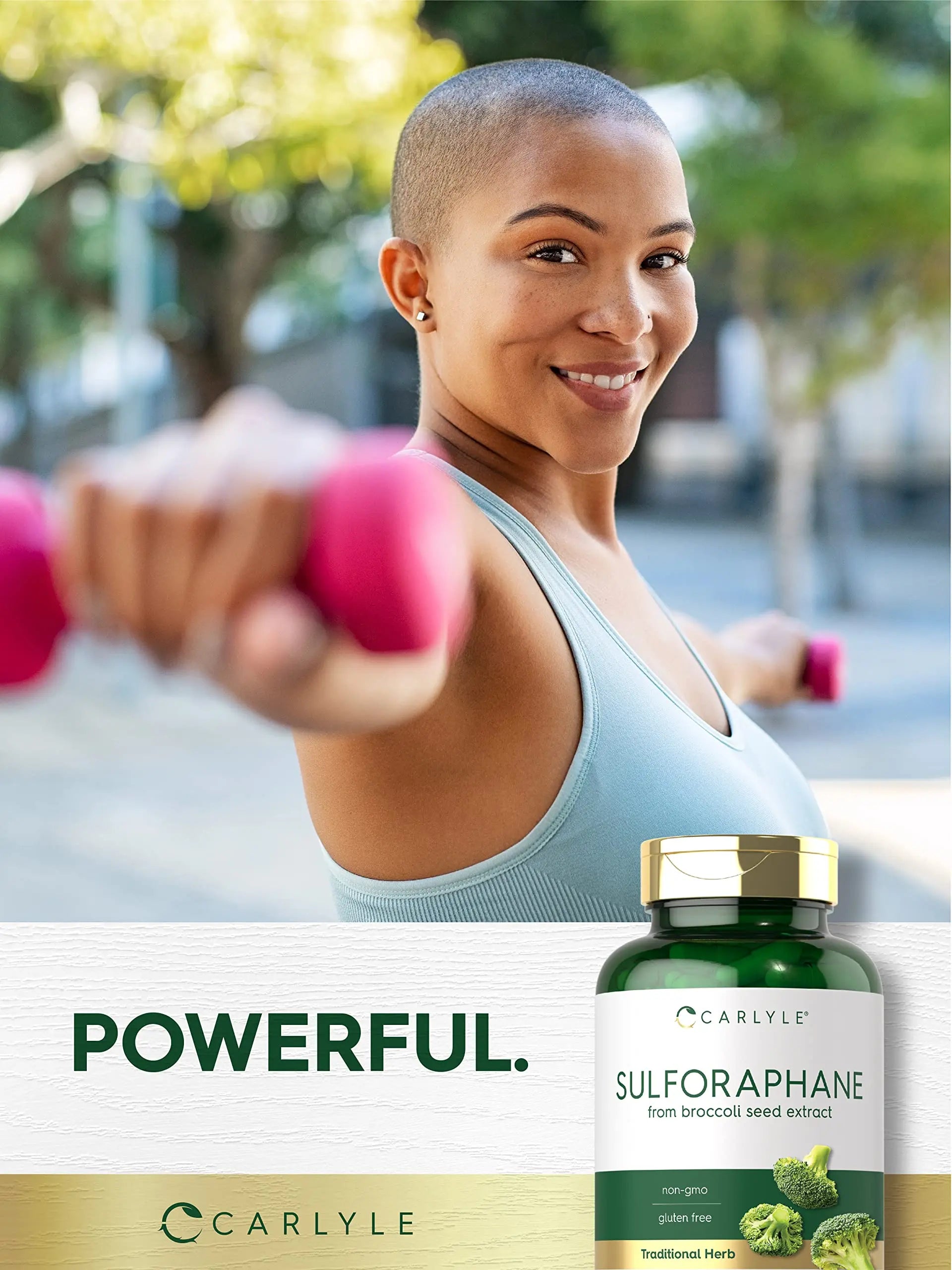 Carlyle Sulforaphane | from Broccoli Seed Extract | 180 Capsules | Traditional Herbal Carlyle Au supplements