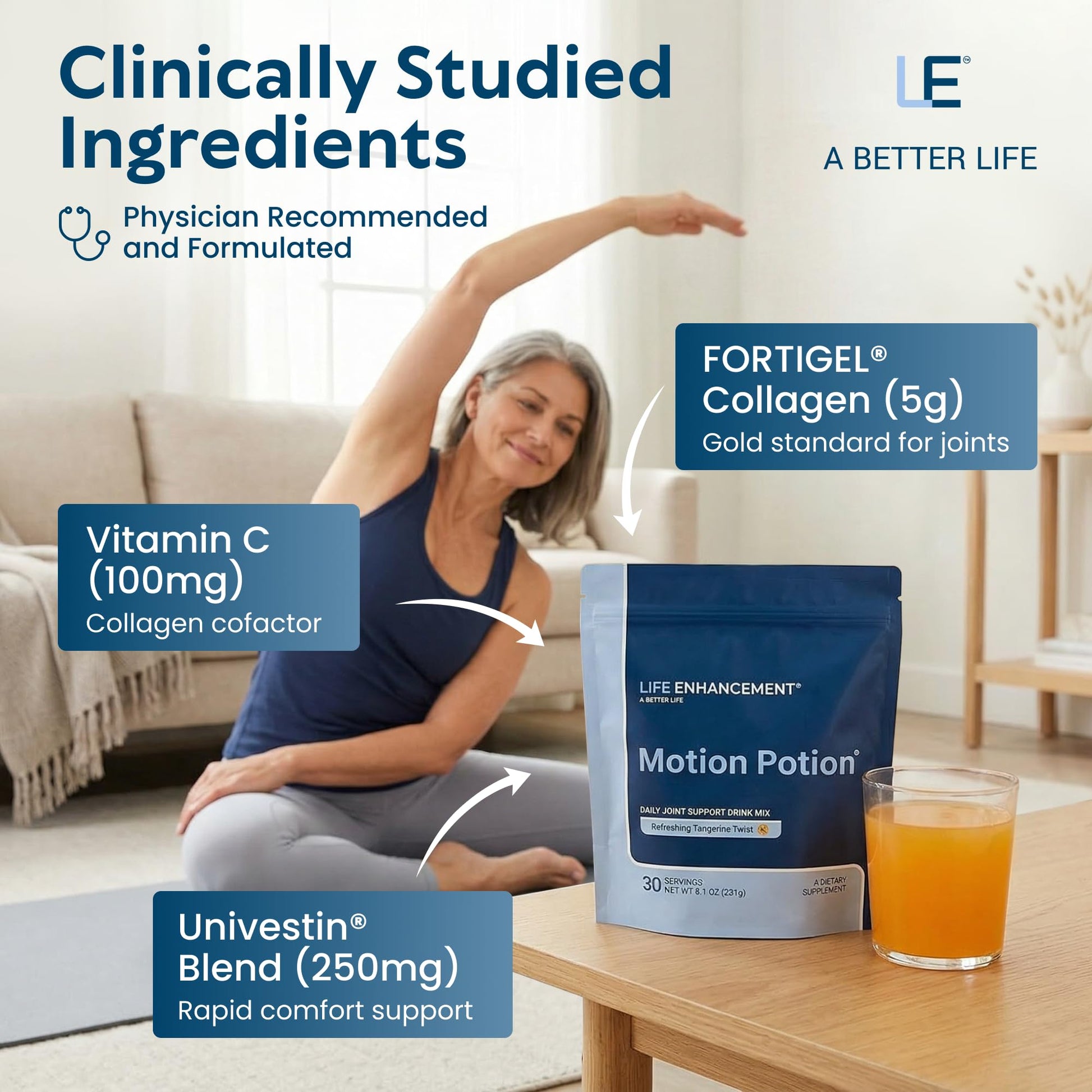 Life Enhancement Motion Potion Joint Support Drink Supplement Life Enhancement Au supplements