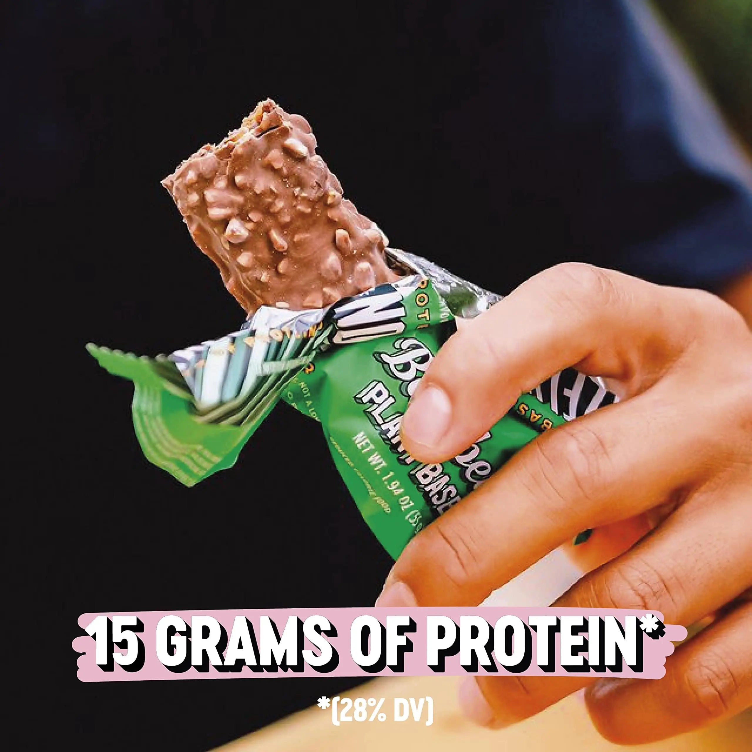 Barebells Vegan Protein Bars Hazelnut & Nougat - 12 Count, 1.9oz Bars - Features Plant BAREBELLS Au supplements