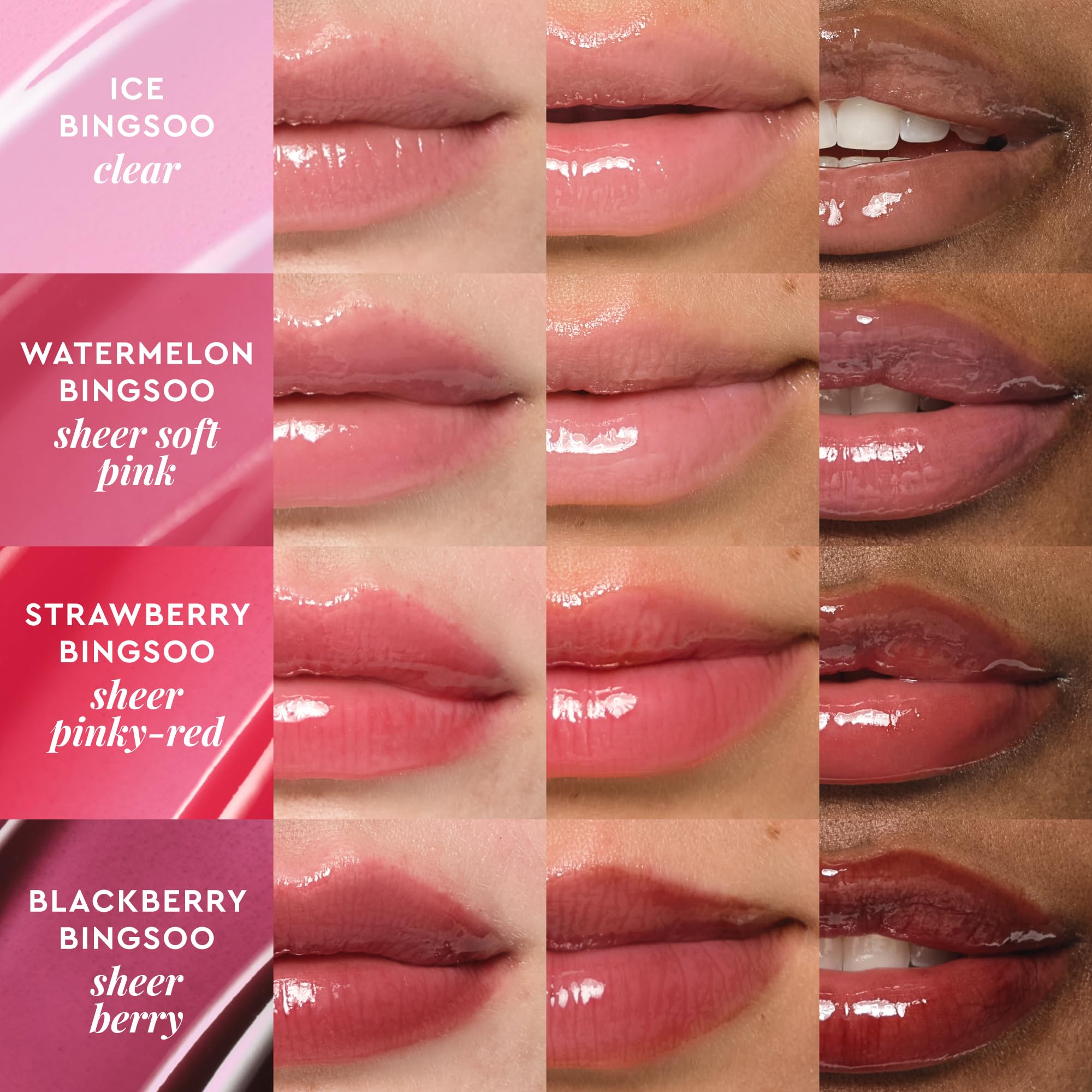 Glow Recipe Glass Balm Lip Treatment - 12Hr Hydrating Lip Balm & Moisturizer with Hyaluronic Acid to Smooth, Plump & Protect from Dryness - Sheer Pinky Red Tint, Strawberry Bingsoo (15 ml) Glow Recipe Au supplements