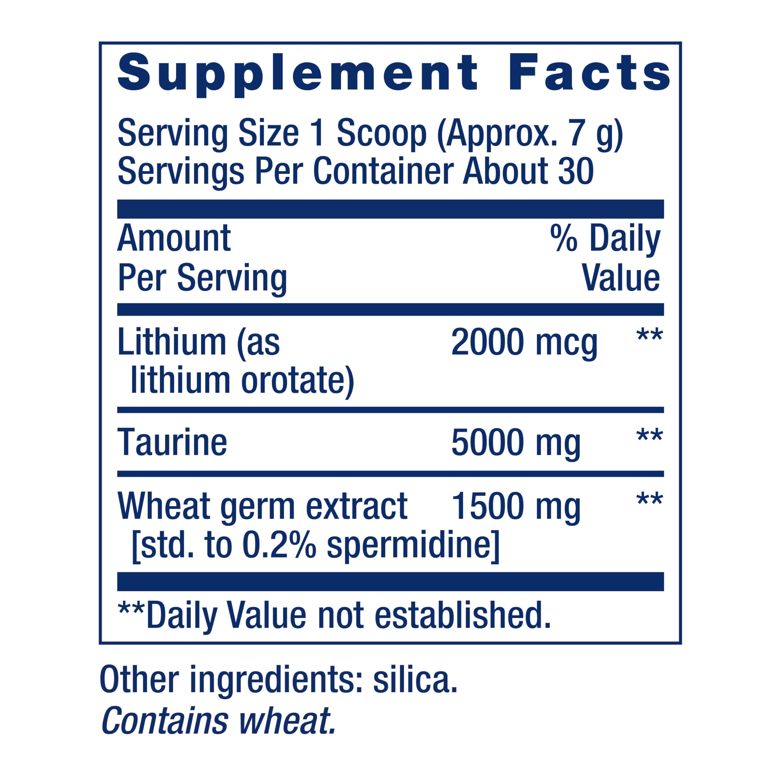Life Extension Healthy Aging Powder, Healthy Aging Supplement, Heart Health, Brain Health, Exercise Performance, Taurine, Lithium, spermidine, Powder Blend, Non-GMO, Vegetarian, 30 Servings Life Extension Au supplements