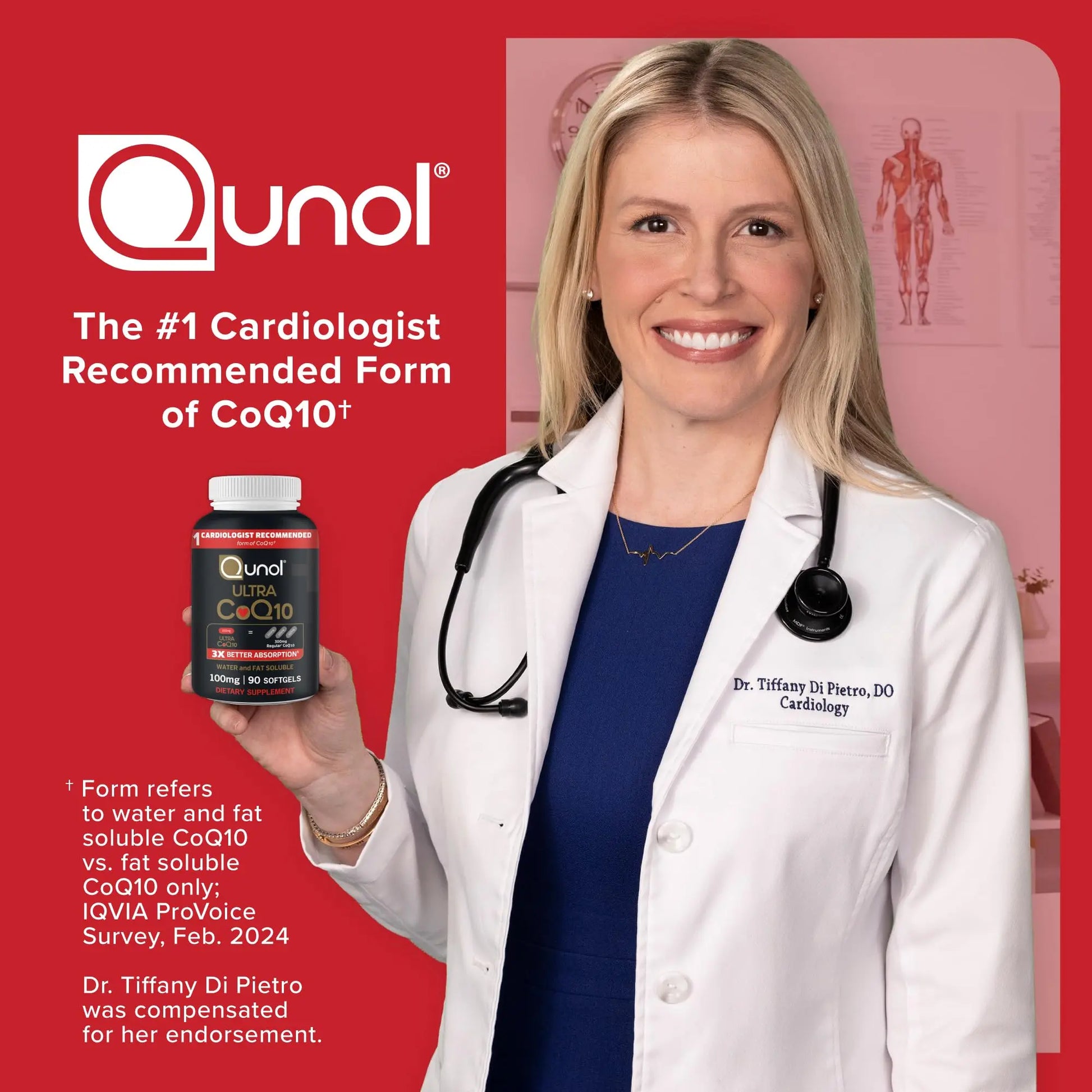 Qunol Ultra CoQ10 100mg Softgels- 3x Better Absorption, Antioxidant for Heart Health & Energy Production, Coenzyme Q10 Vitamins Qunol Au supplements