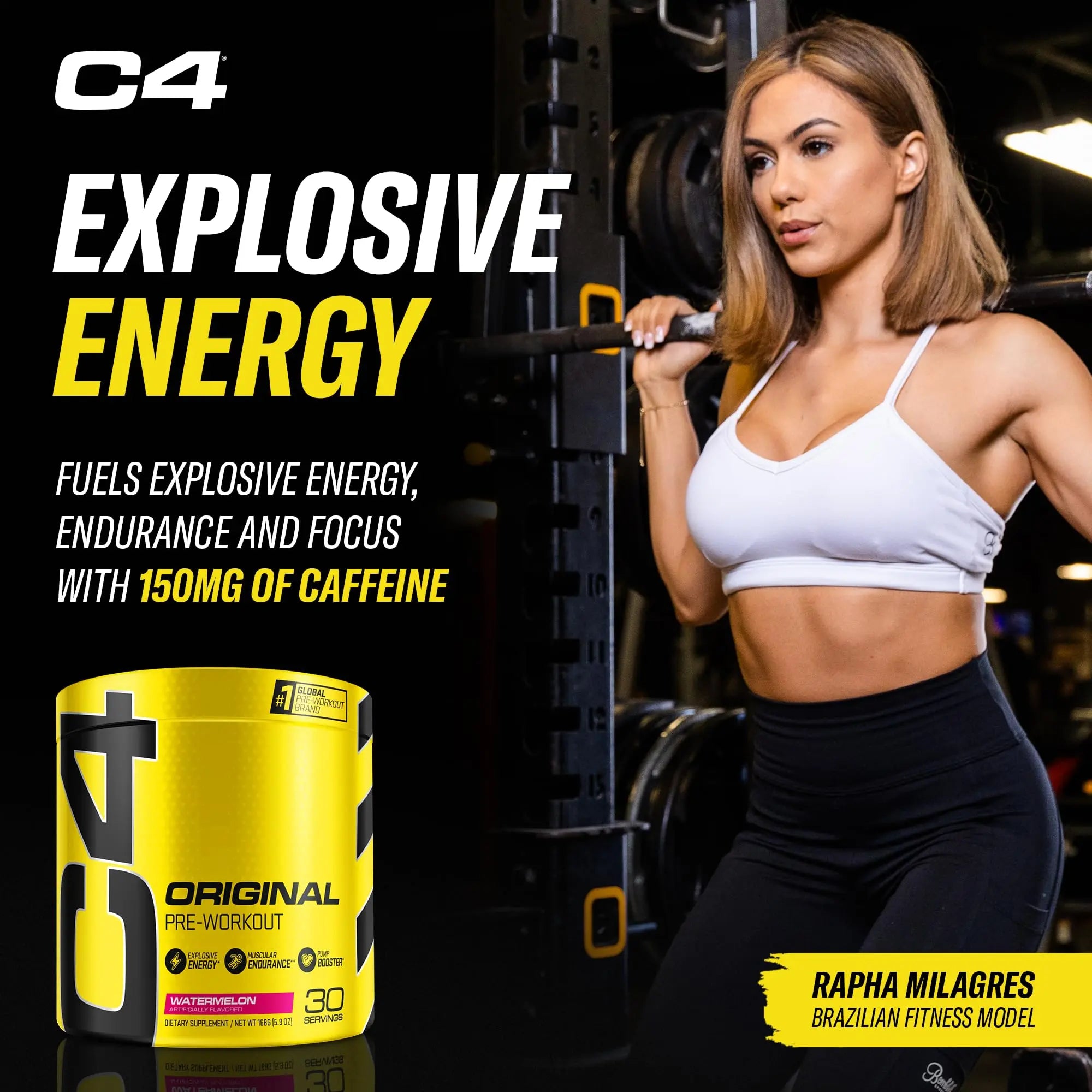 Cellucor C4 Original Pre Workout Powder Watermelon Sugar Free Preworkout Energy Cellucor Au supplements