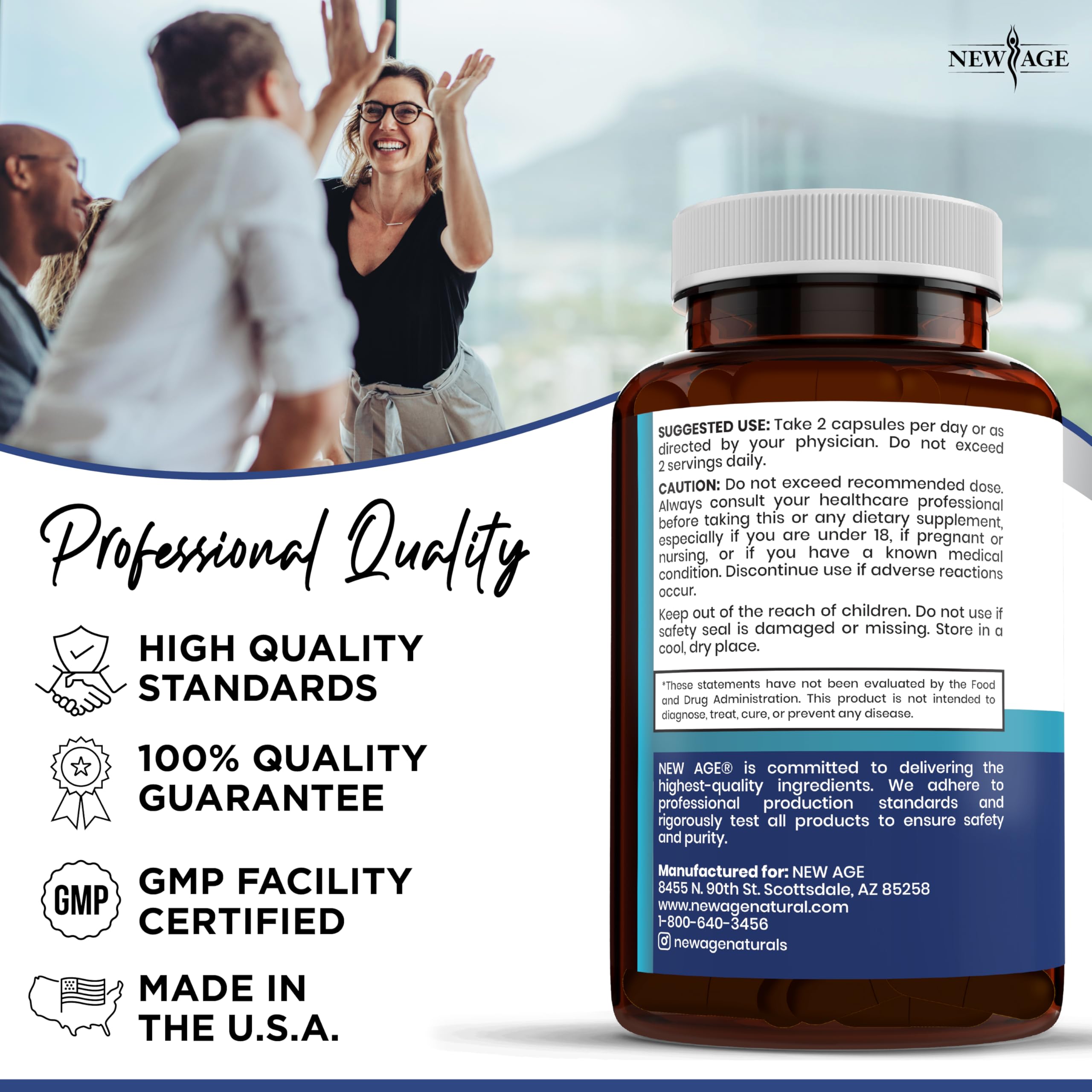 Pro Optimize Probiotics for Women, Menopause, 70 Billion CFU, Digestive Health - Relief for Bloating, Hot Flashes, Joint Support, Night Sweats - Gut Health & Metabolism - Dong Quai (120 (Pack of 2)) NEW AGE Au supplements