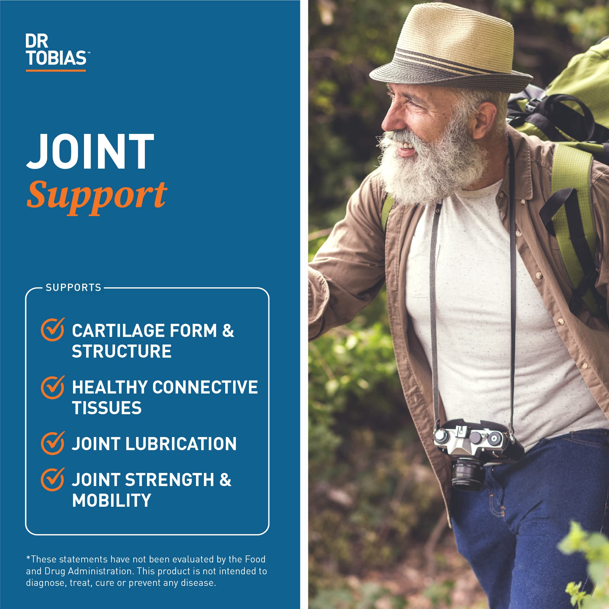Dr. Tobias AKG Supplement & Joint Support Supplement - Supports Energy, Muscles, Cartilage & Joint Health, Non-GMO Dr. Tobias Au supplements