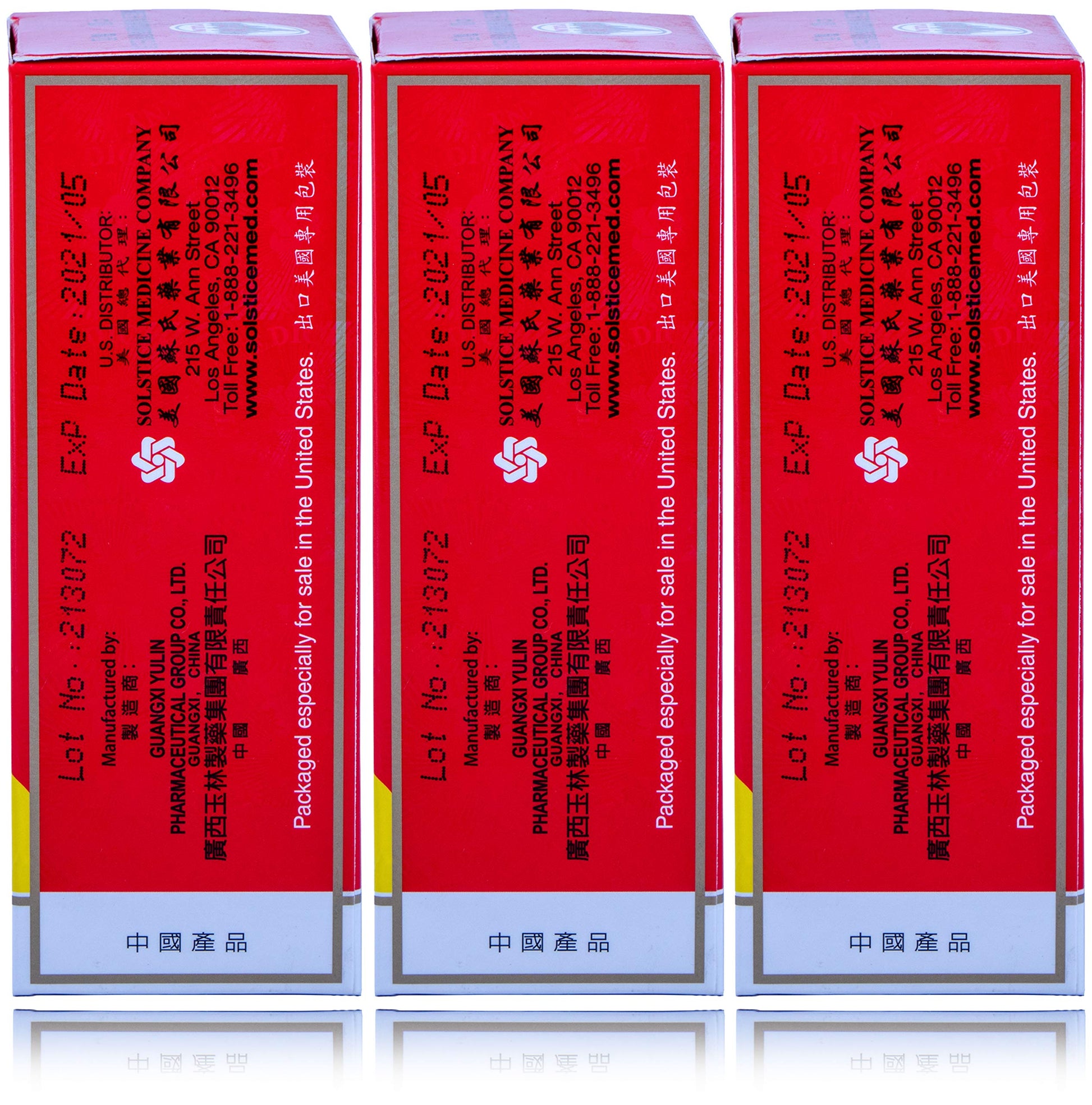 Solstice Medicine Company - Zheng Gu Shui Pain Relief - 3 Pack - 3.4 OZ SOLSTICE Au supplements