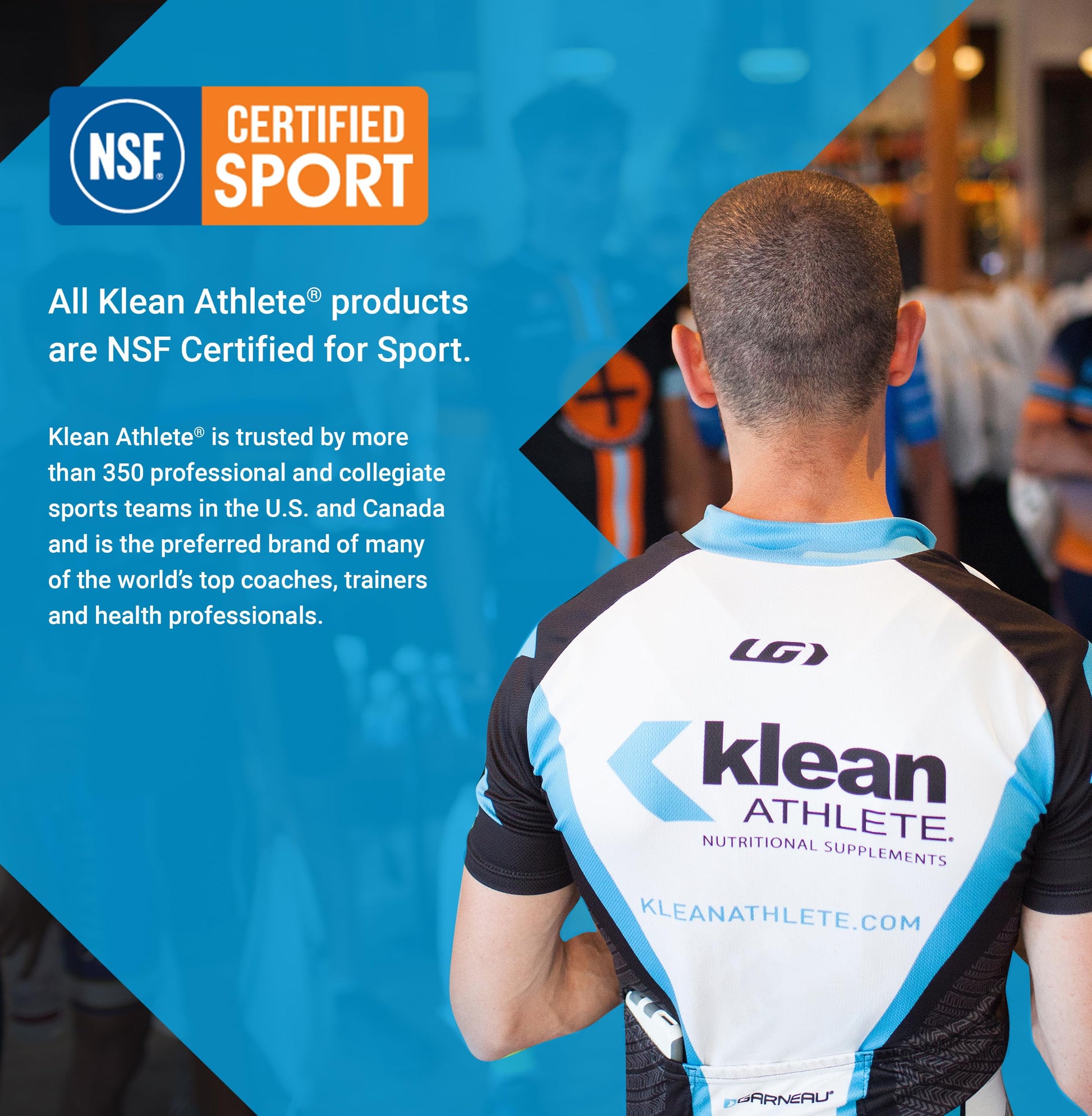 Klean Athlete Klean Sport Pack - Contains Magnesium Glycinate, Vitamin D & Omega-3 - Supports Muscle, Joint & Immune Health - NSF Certified - Daily Nutritional Supplement for Athletes - 30 Packets Klean Athlete Au supplements