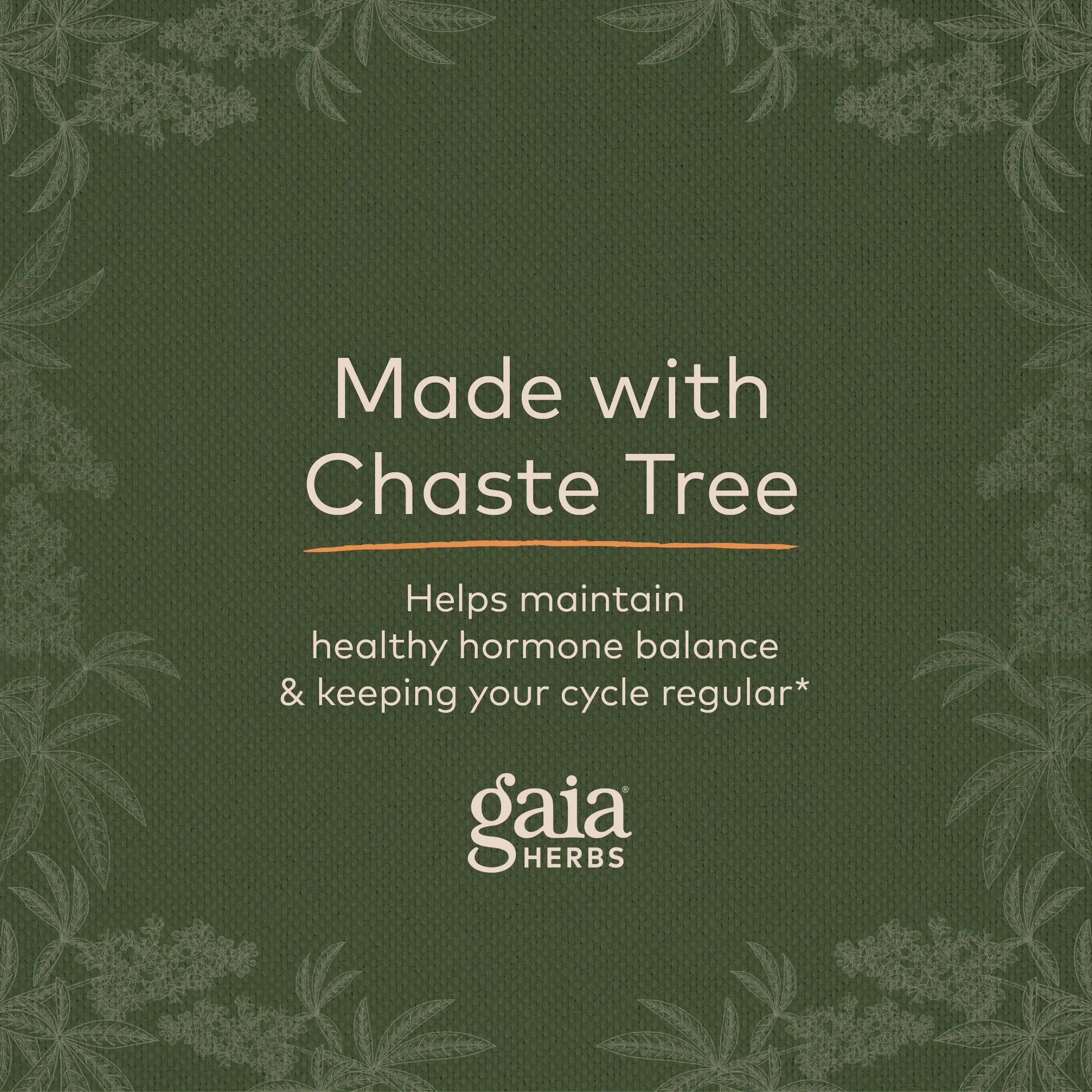 Gaia Herbs, Vitex Berry Vegan Liquid Phyto Capsules - PMS Support Supplement, Chaste Tree berry Gaia Herbs Au supplements