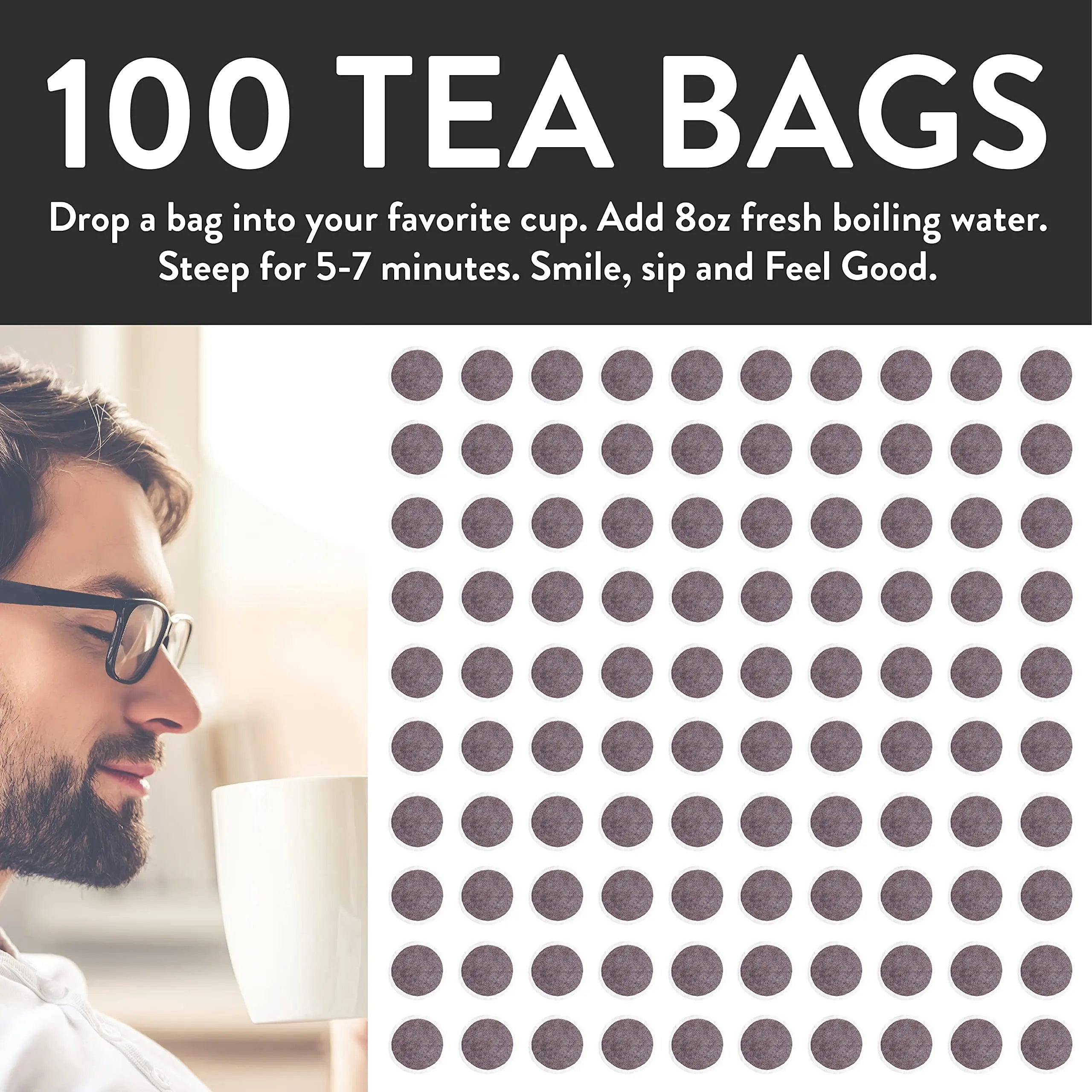 FGO Organic Hibiscus Tea, Eco-Conscious Tea Bags, 100 Count, Packaging May Vary FGO Au supplements