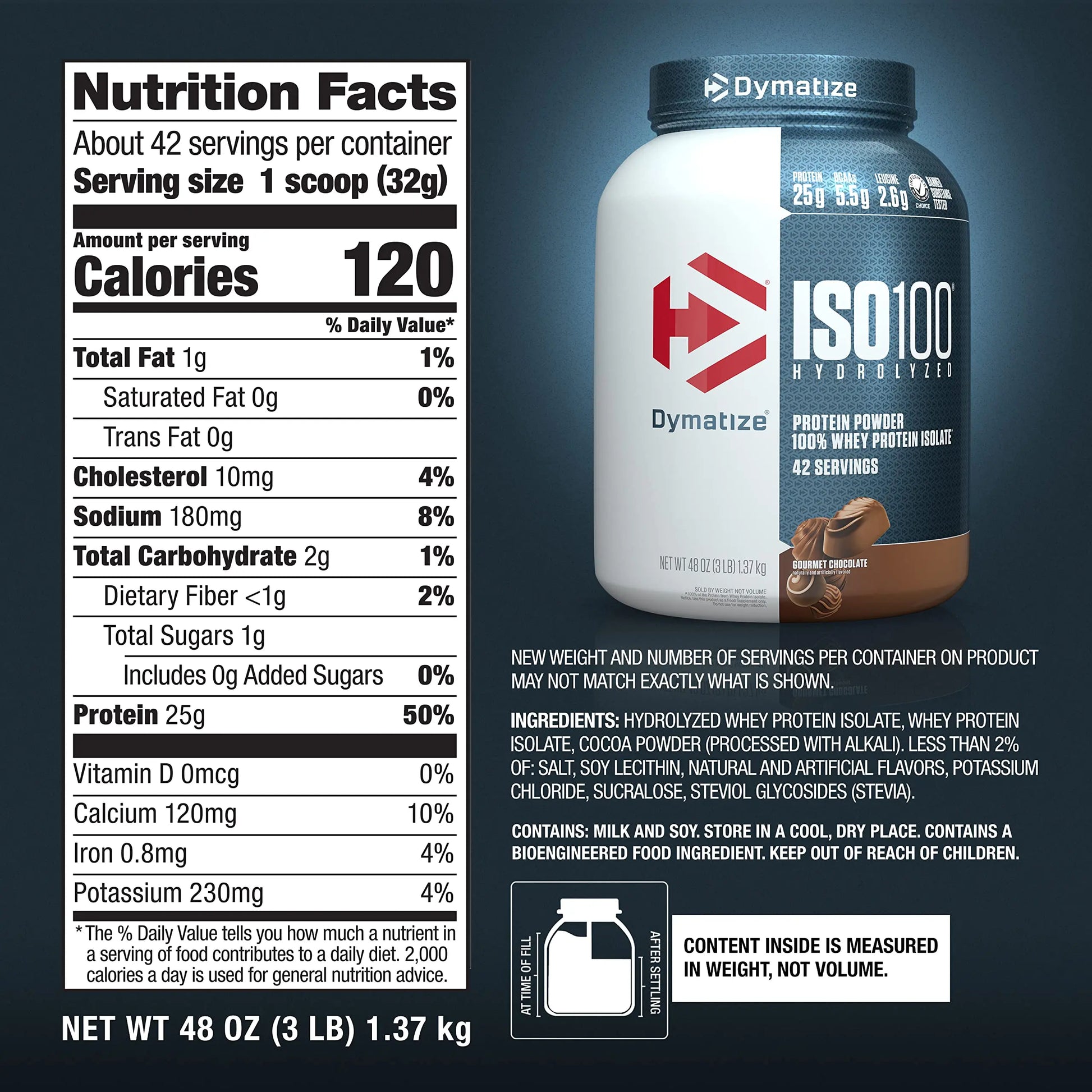 Dymatize ISO100 Hydrolyzed Protein Powder, 100% Whey Isolate Protein, 25g of Protein Dymatize Au supplements