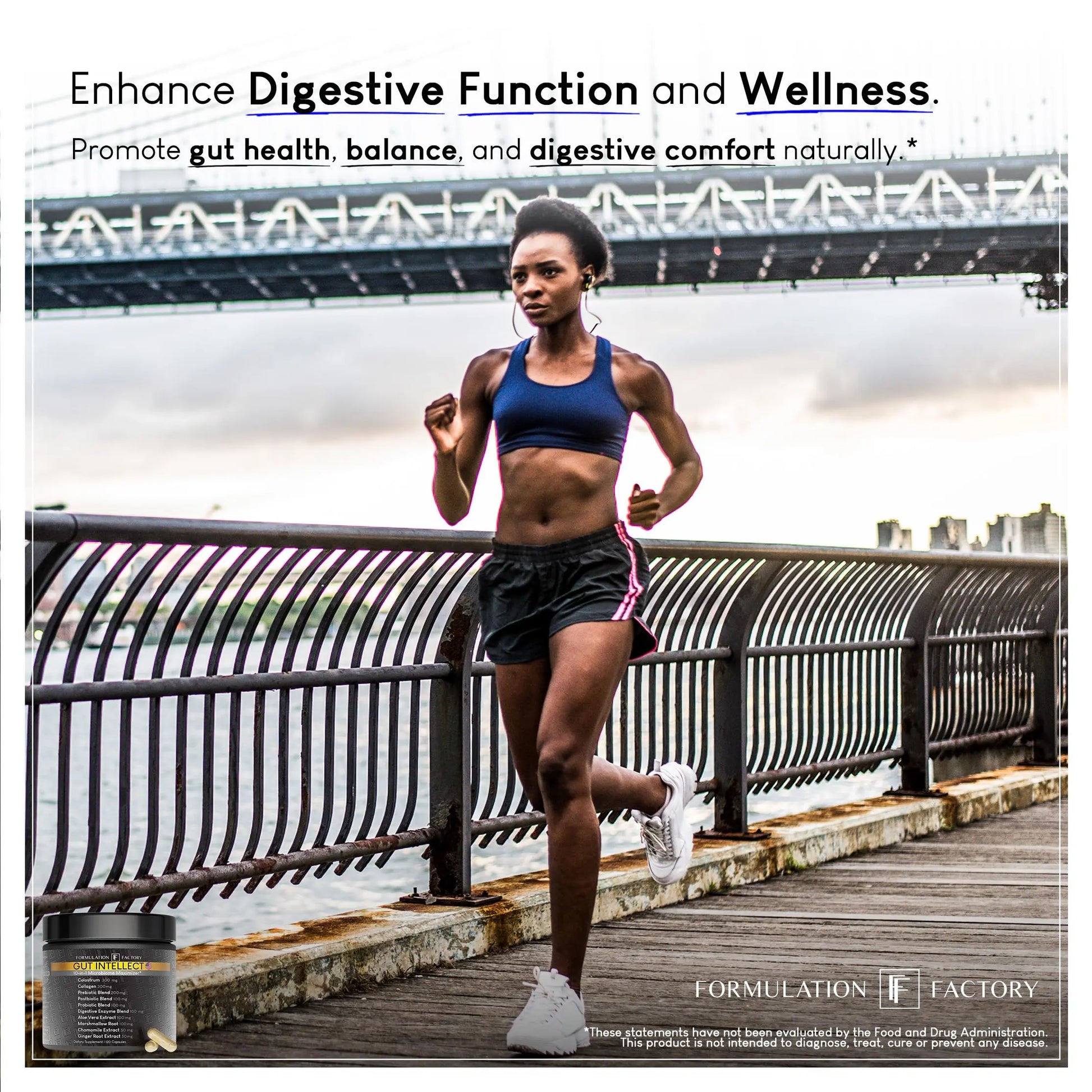Formulation Factory Probiotics for Women & Men - Gut Intellect 10-in-1 Digestive Enzymes with Prebiotics and Postbiotics - Total Gut Health Supplement - 120 Capsules, 2 Month Supply Formulation Factory Au supplements