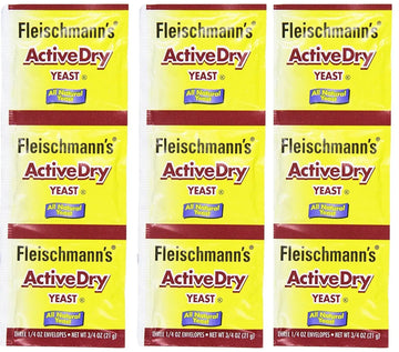 3 set Active Dry Yeast,0.25 Ounce, 9 Count Fleischmann's SALUTE Au supplements