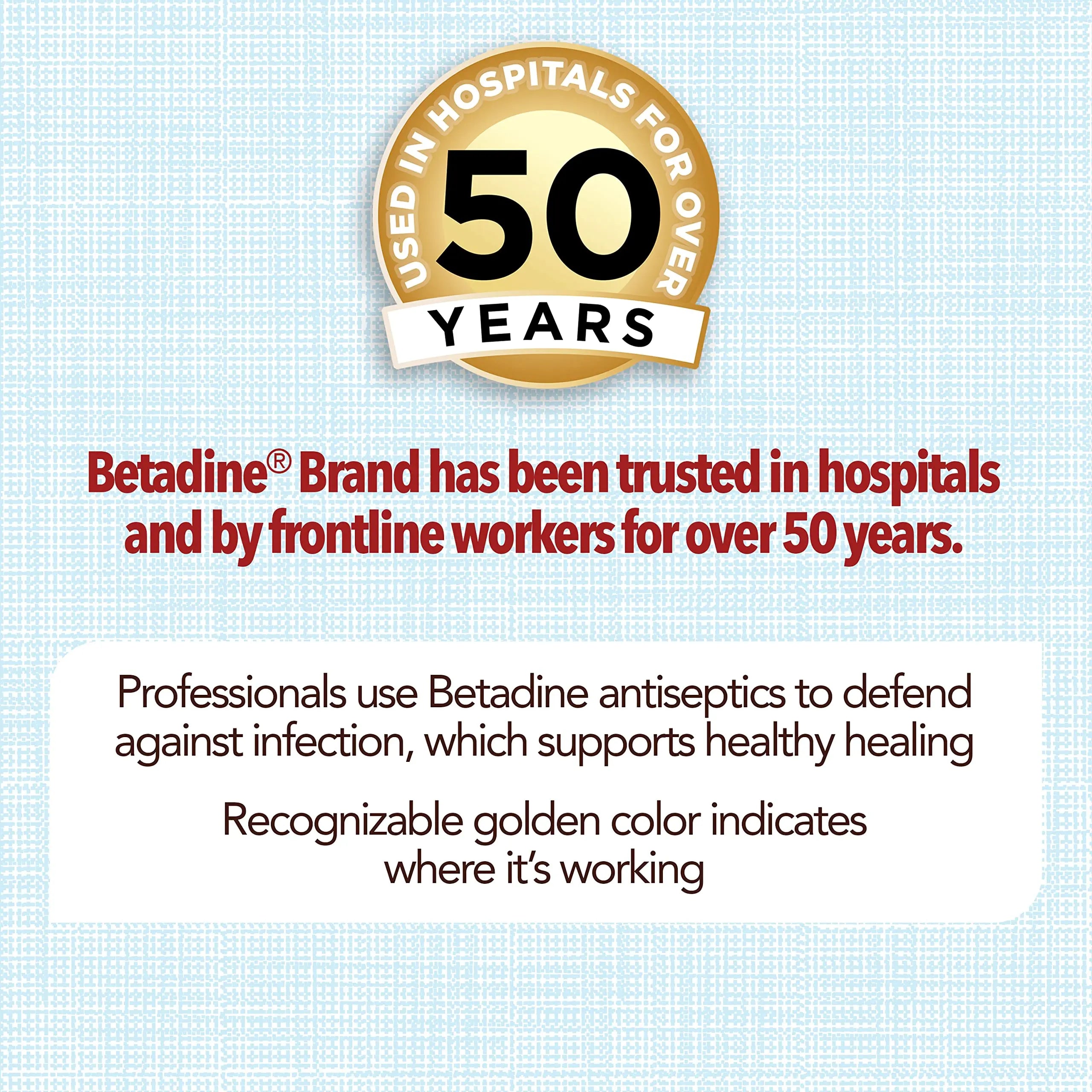 Betadine Antiseptic Liquid First Aid Solution, Povidone-iodine 10%, Infection Betadine Au supplements