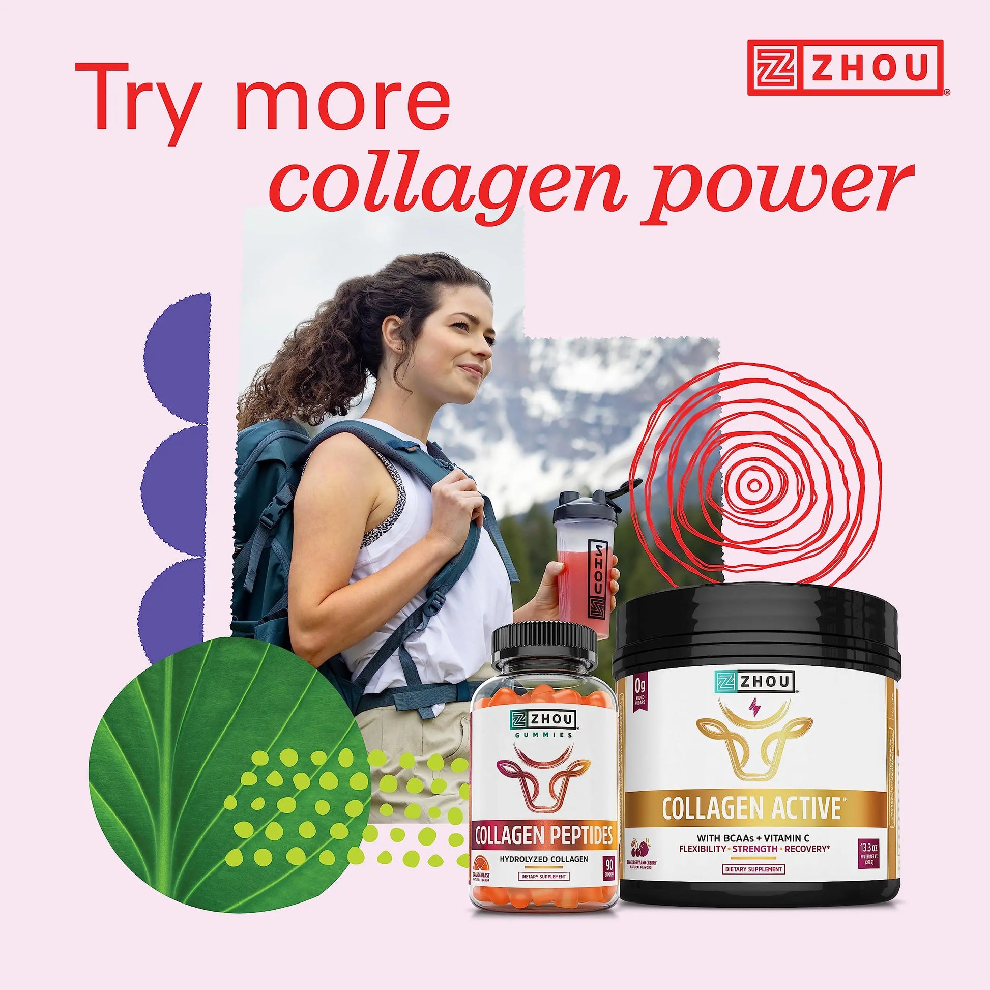 Zhou Collagen Peptides Hydrolyzed Protein Powder – Grass Fed, Pasture Raised, Unflavored Zhou Nutrition Au supplements