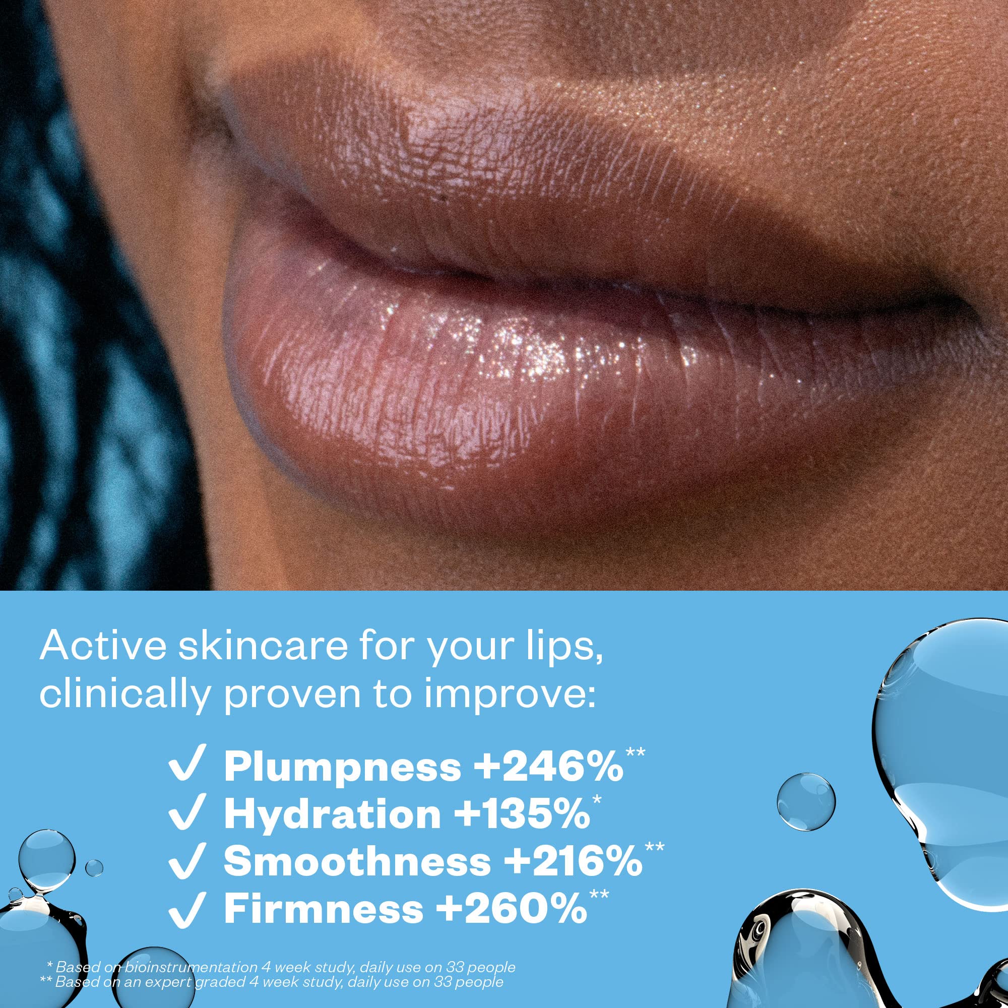 Kosas Lipfuel Hyaluronic Active Sport Lip Balm - Hydrates, Energizes and Protects - Natural Lip Treatment and Care (Baseline) Kosas Au supplements