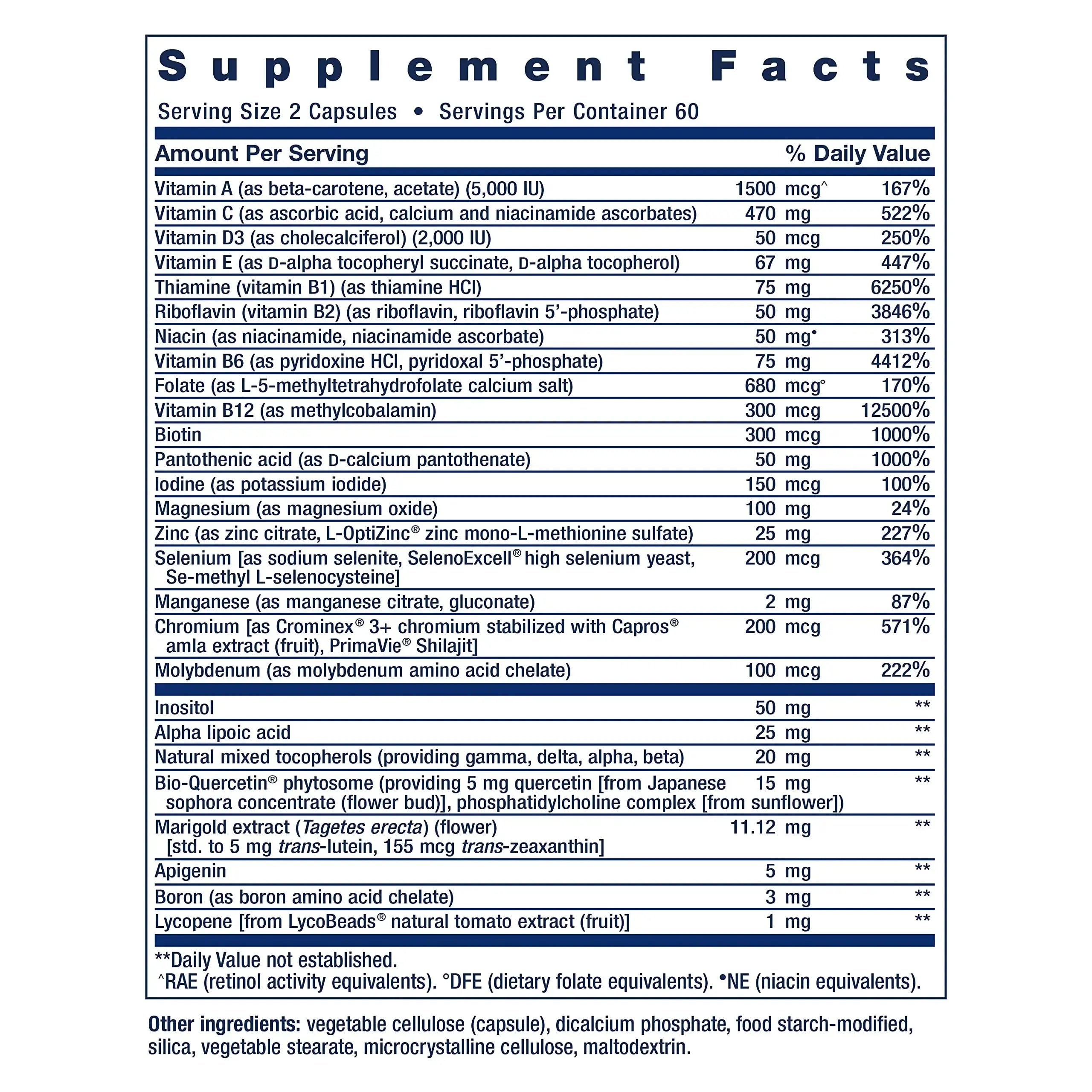 Life Extension Two-Per-Day Multivitamin, Vitamins B, C, D, zinc, Packed with Over 25 Vitamins, Minerals & extracts, Two-Month Supply Life Extension Au supplements