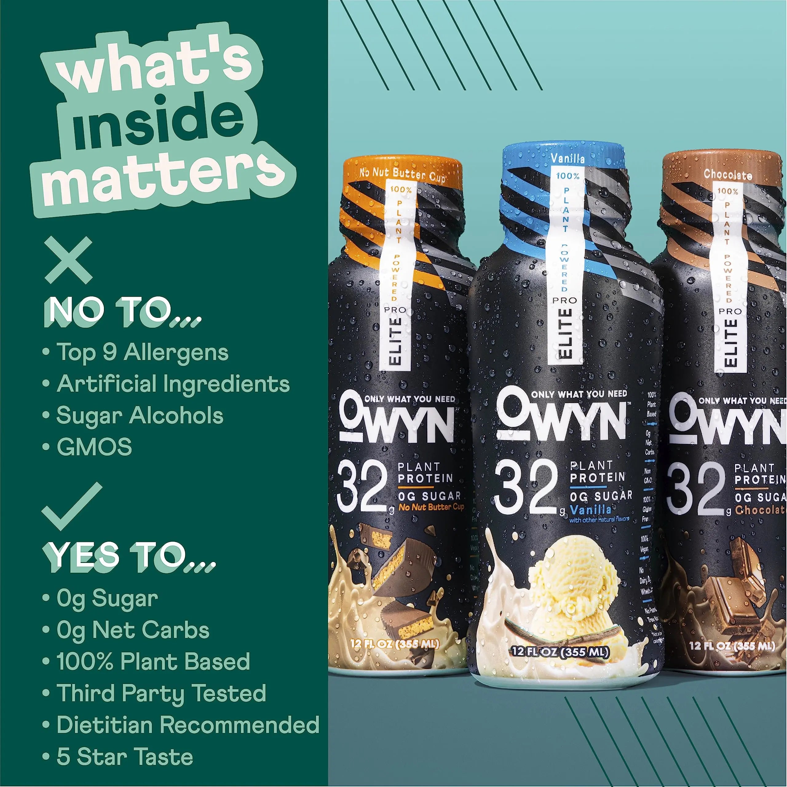 OWYN Only What You Need Pro Elite Vegan High Protein Keto Shake, 32g Protein, 9 Amino OWYN Only What You Need Au supplements