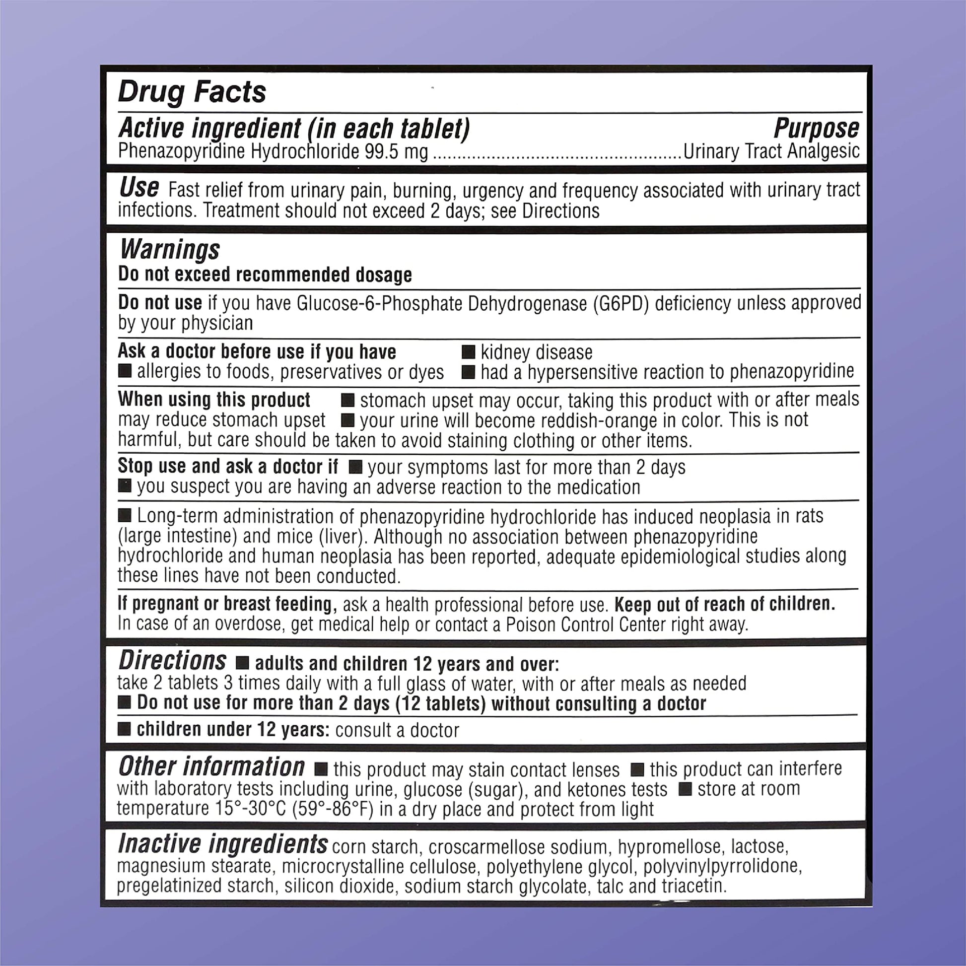 Quality Choice Max Strength Urinary Pain Relief, Maximum Strength Fast Relief of UTI Pain, Burning, and Feeling of Urgency to Pee, 24 Count Package of Tablets Quality Choice Au supplements
