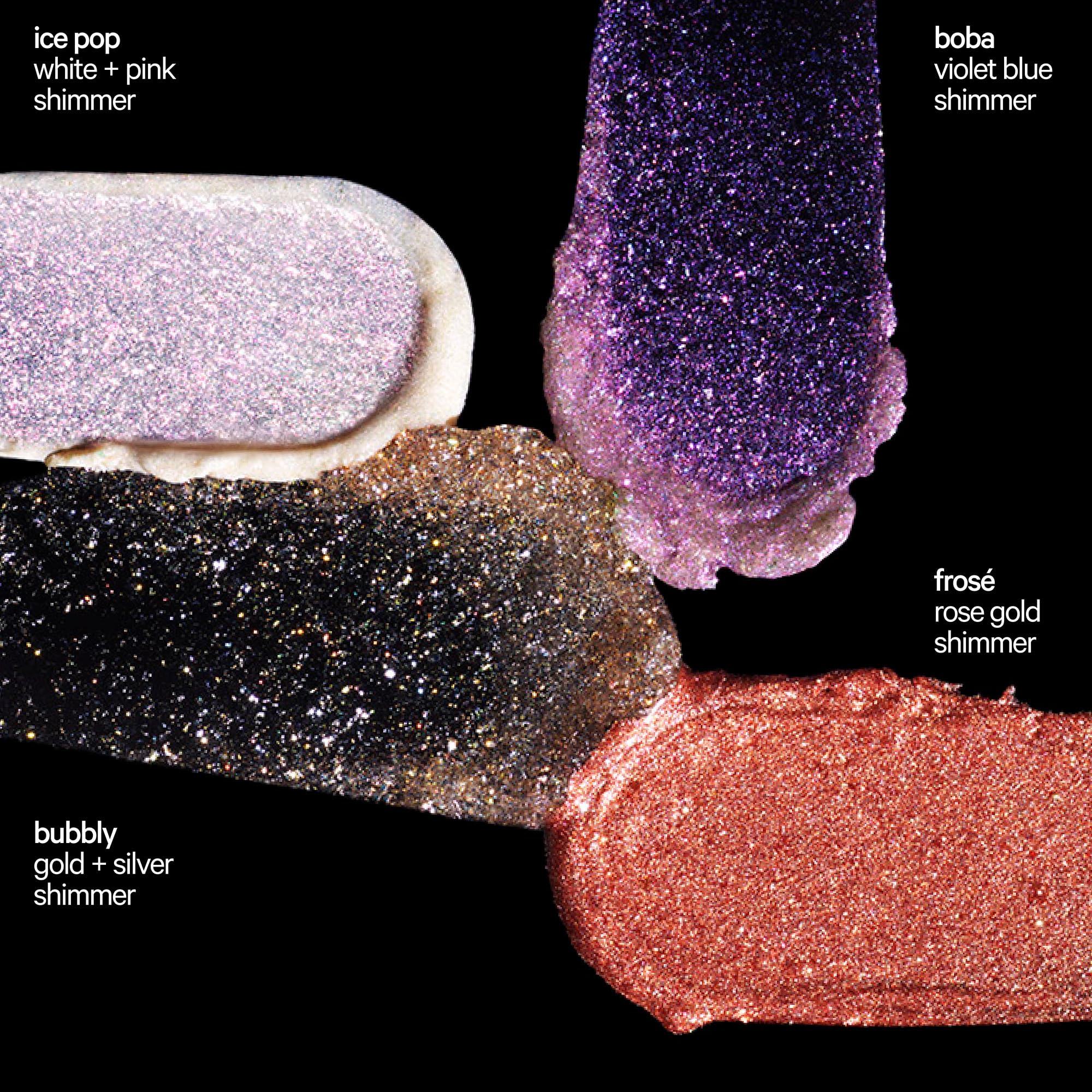 Milk Makeup Cooling Water Jelly Shimmer – Buildable Face + Body Highlighter Stick for Sheer Shimmery Glow – Long-Lasting, Hydrating, Glitter Free Formula – Boba (Violet Blue), 0.17oz Milk Makeup Au supplements