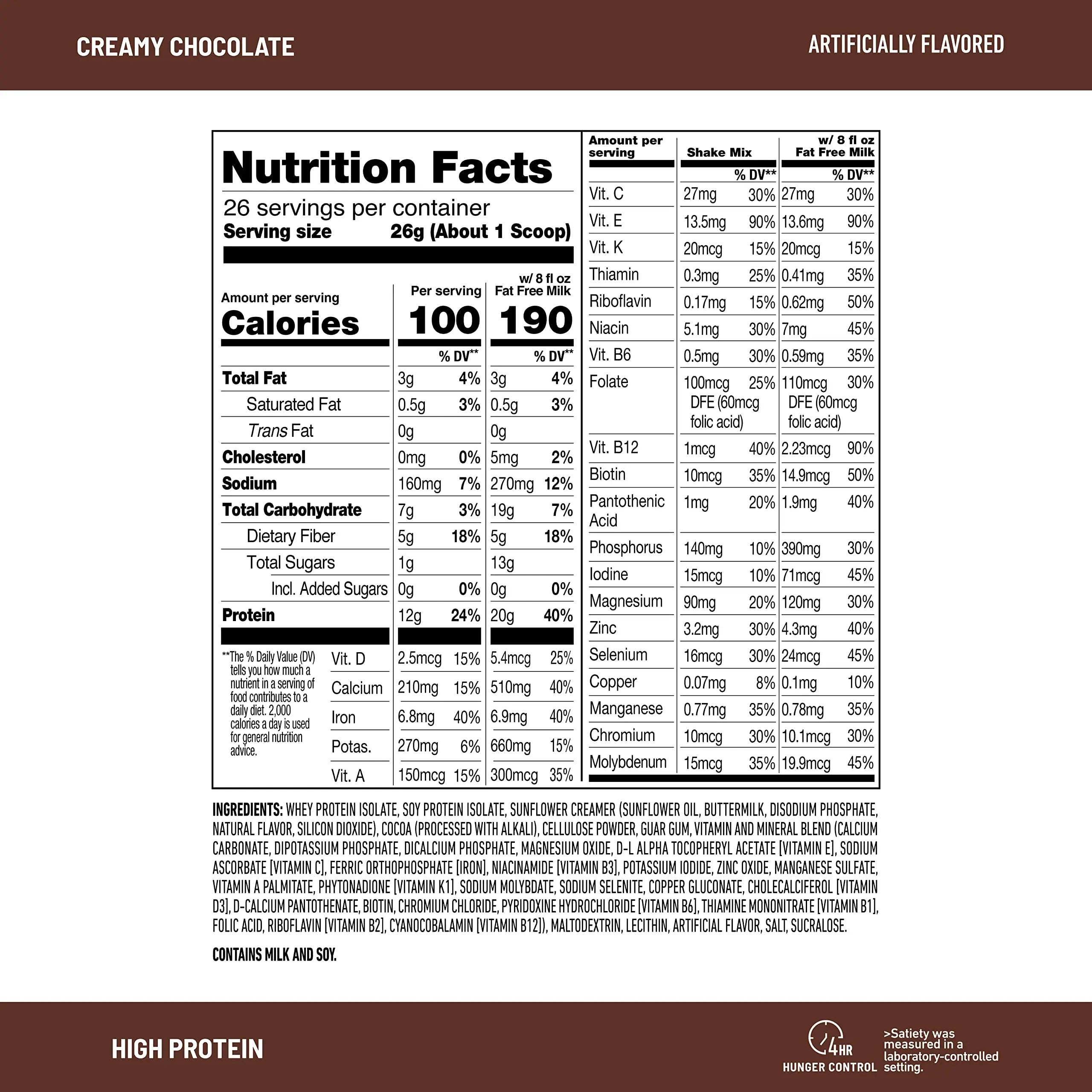 SlimFast High Protein Chocolate Bundle- 12 Count of Chocolate High Protein Meal SlimFast Au supplements