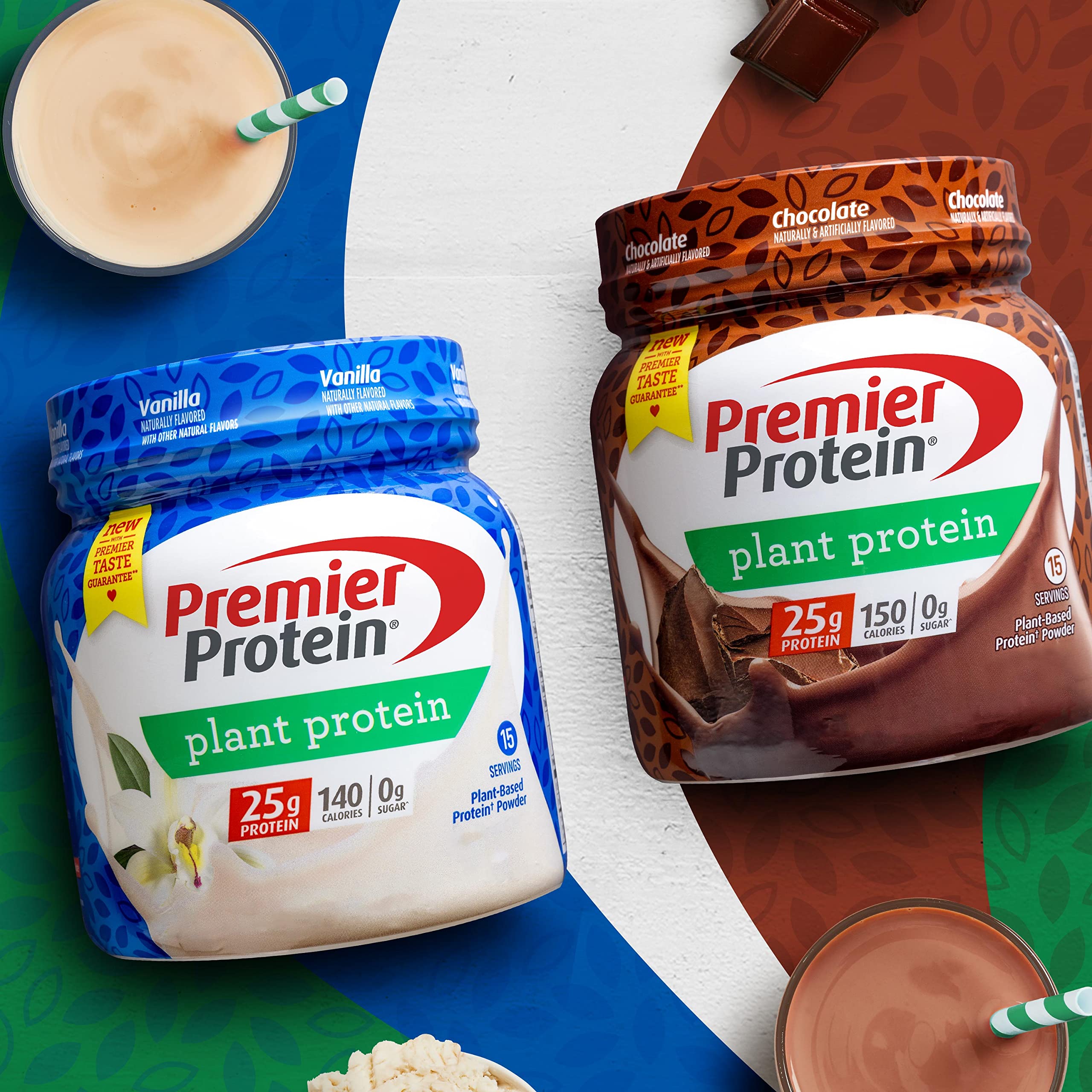 Premier Protein Powder Plant Protein, Chocolate, 25g Plant-Based Protein, 0g Sugar Premier Protein Au supplements