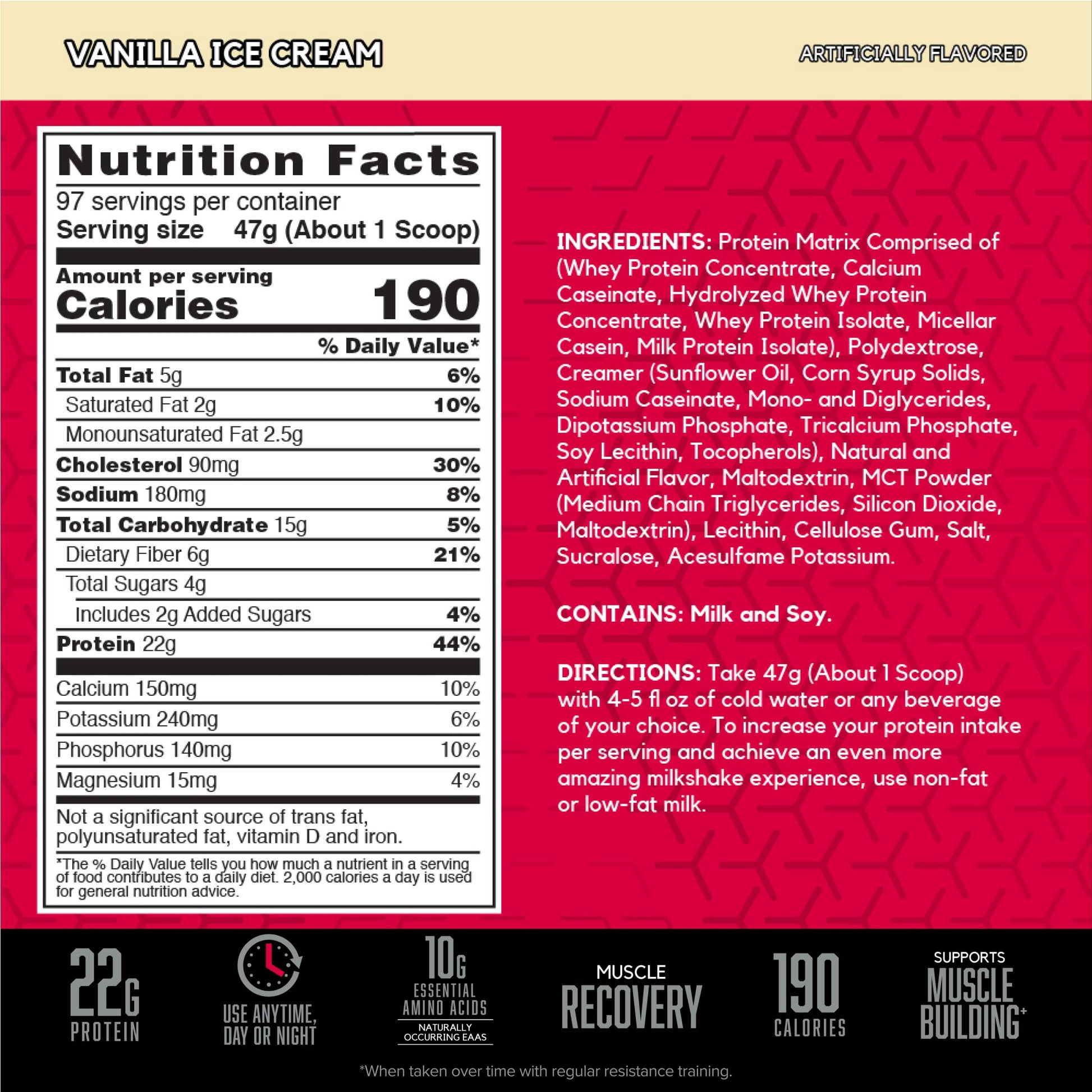 BSN SYNTHA-6 Whey Protein Powder, Vanilla Protein Powder with Micellar Casein BSN Au supplements