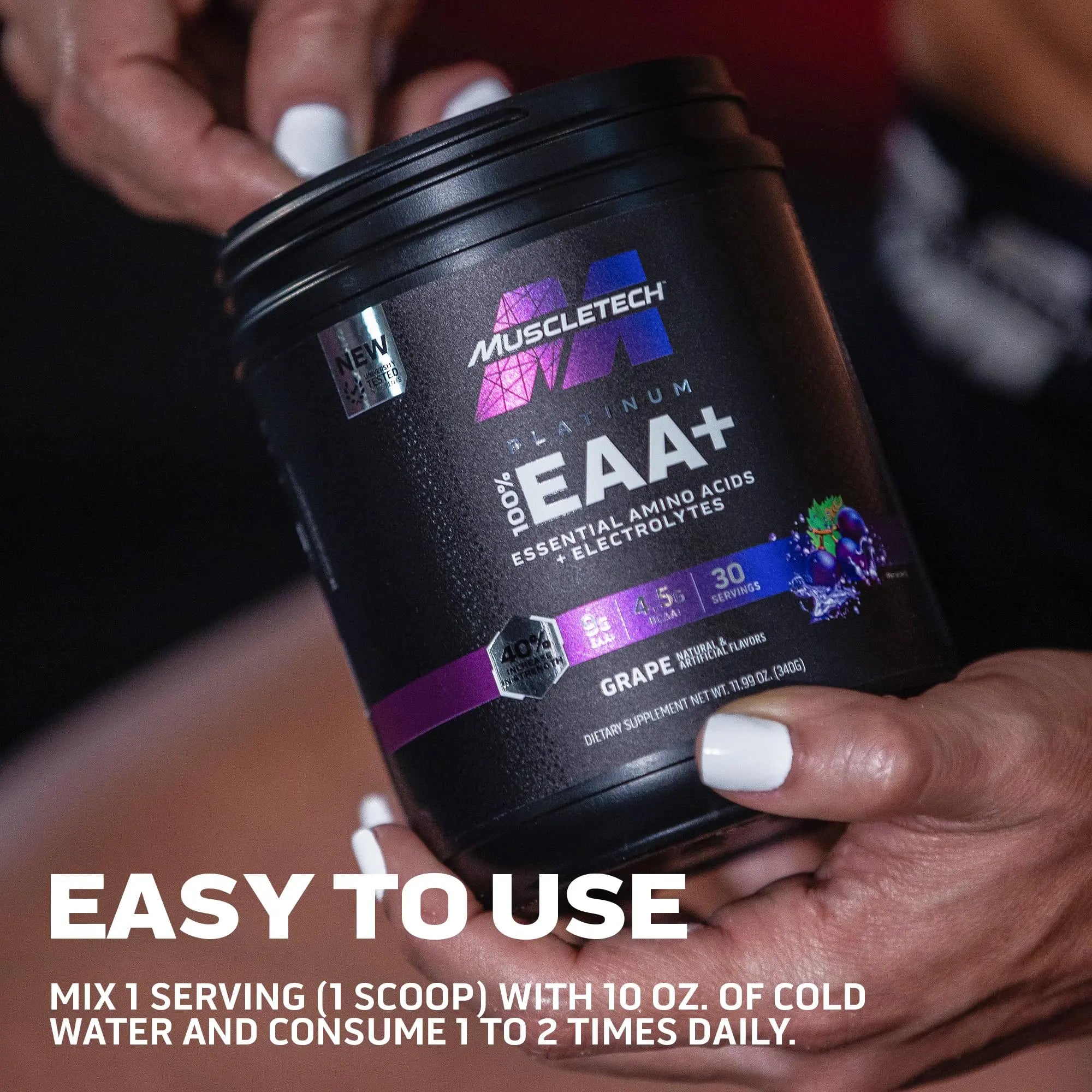 MuscleTech | Platinum 100% EAA+ |Essential Amino Acids | Muscle Strength Builder MuscleTech Au supplements