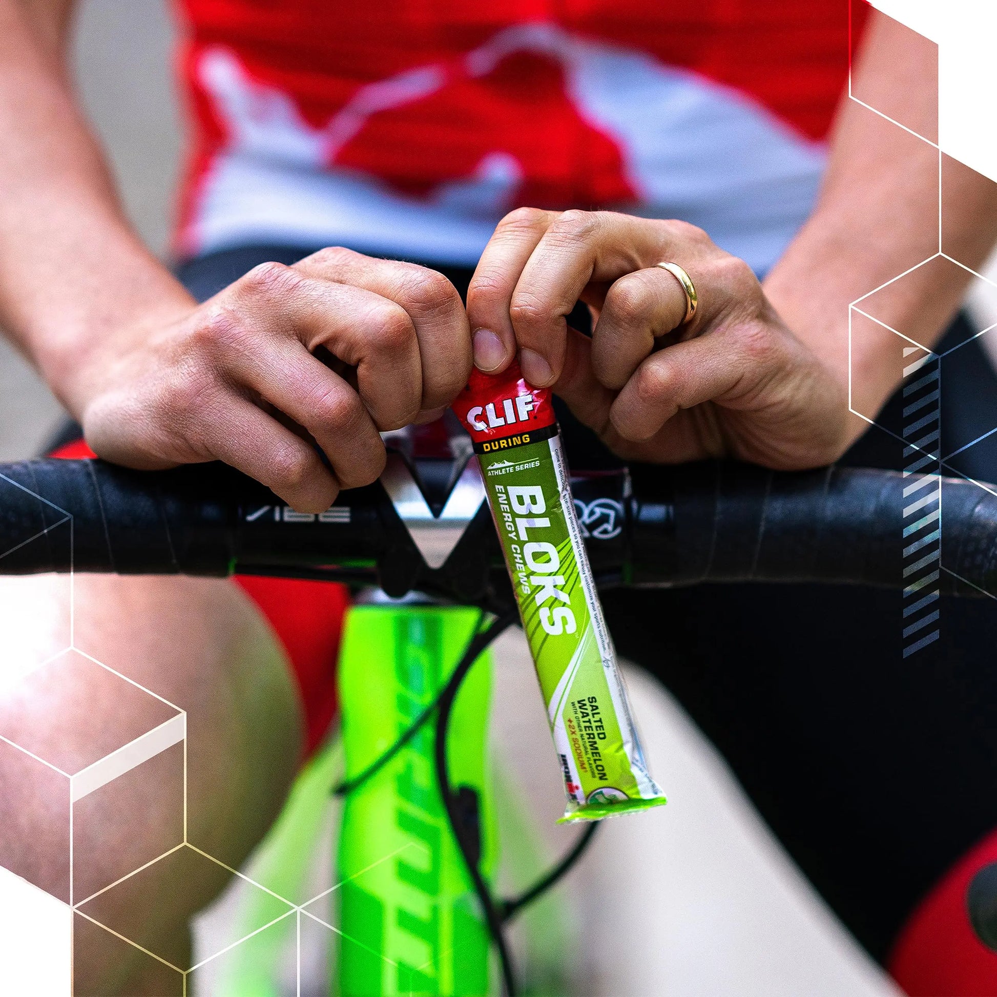 CLIF BLOKS - Margarita Flavor with 3X Sodium - Energy Chews - Non-GMO Clif Bar Au supplements
