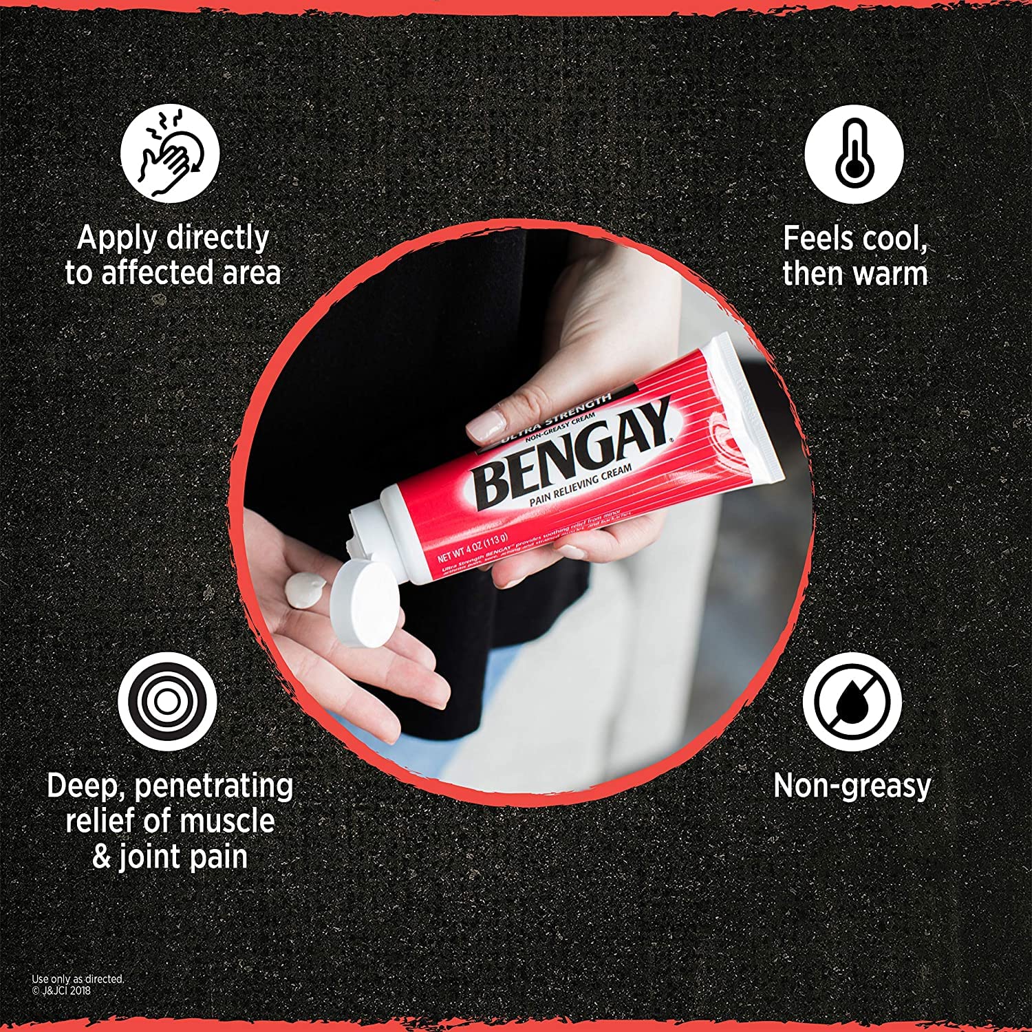 Ben Gay Vanish Scnt Size 2z Bengay Non-Greasy Vanishing Scent Pain Reliever Gel, Pack of 3 Johnson & Johnson Au supplements