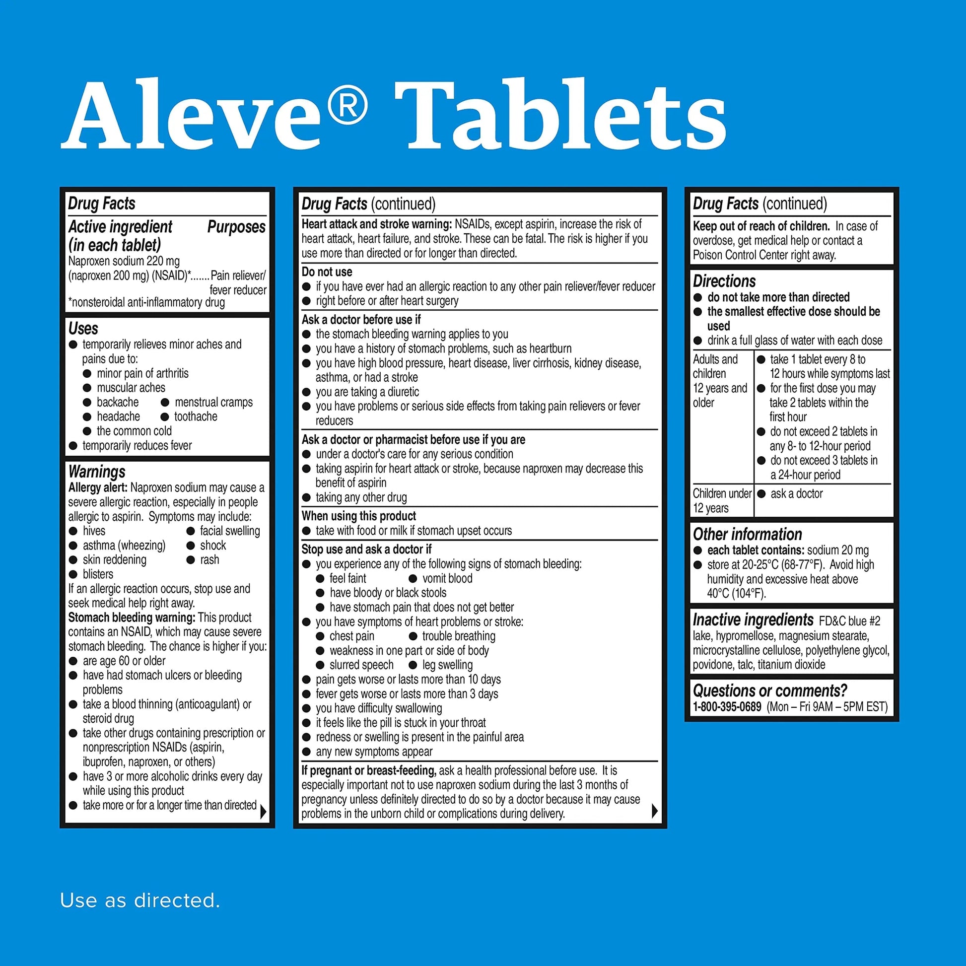 Aleve CPLT 2DZ 200 ct (Pack of 2) Aleve Au supplements