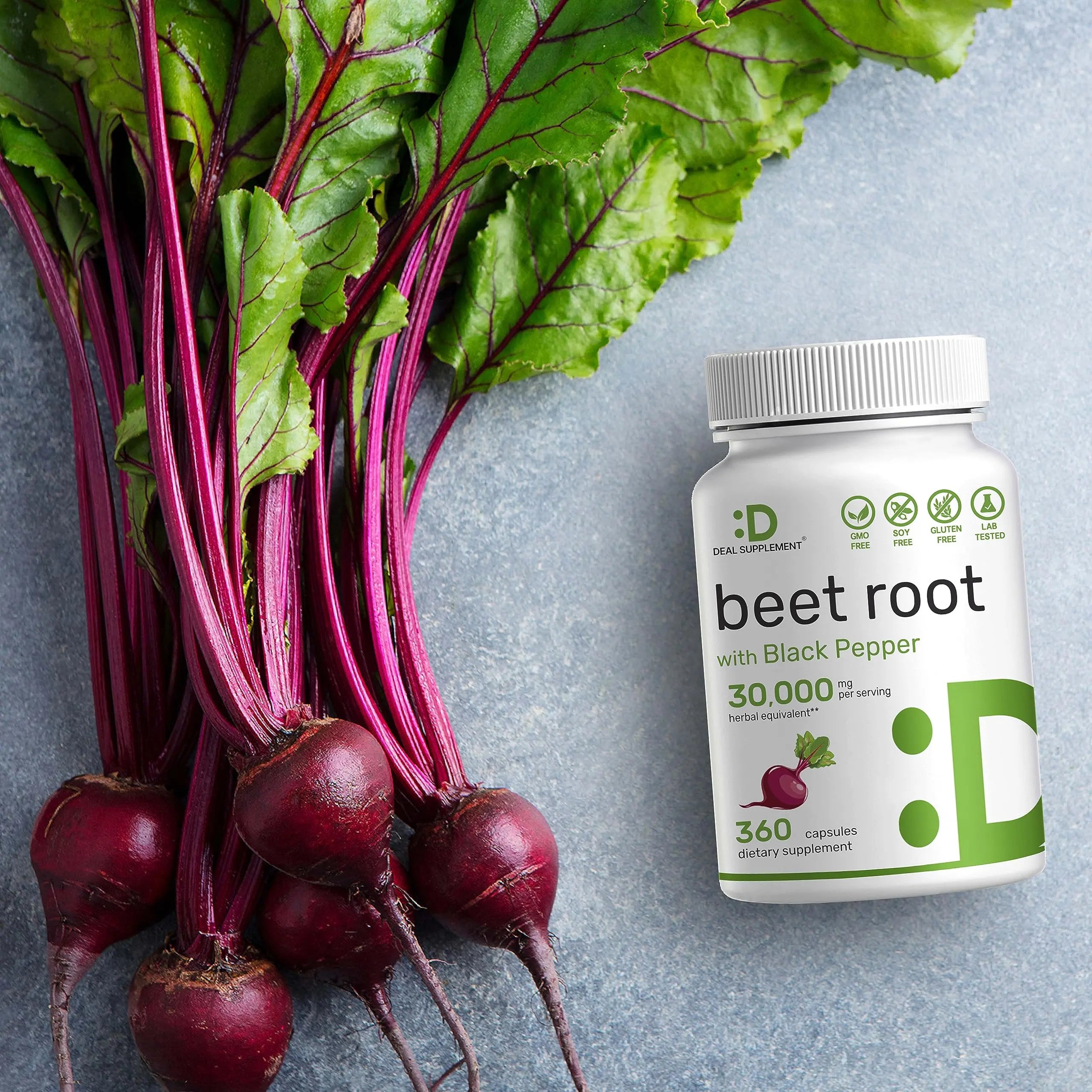 Two Pack Beet Root Capsules 30000mg Per Serving, 720 Counts | with Black Pepper Extract Eagleshine Vitamins Au supplements