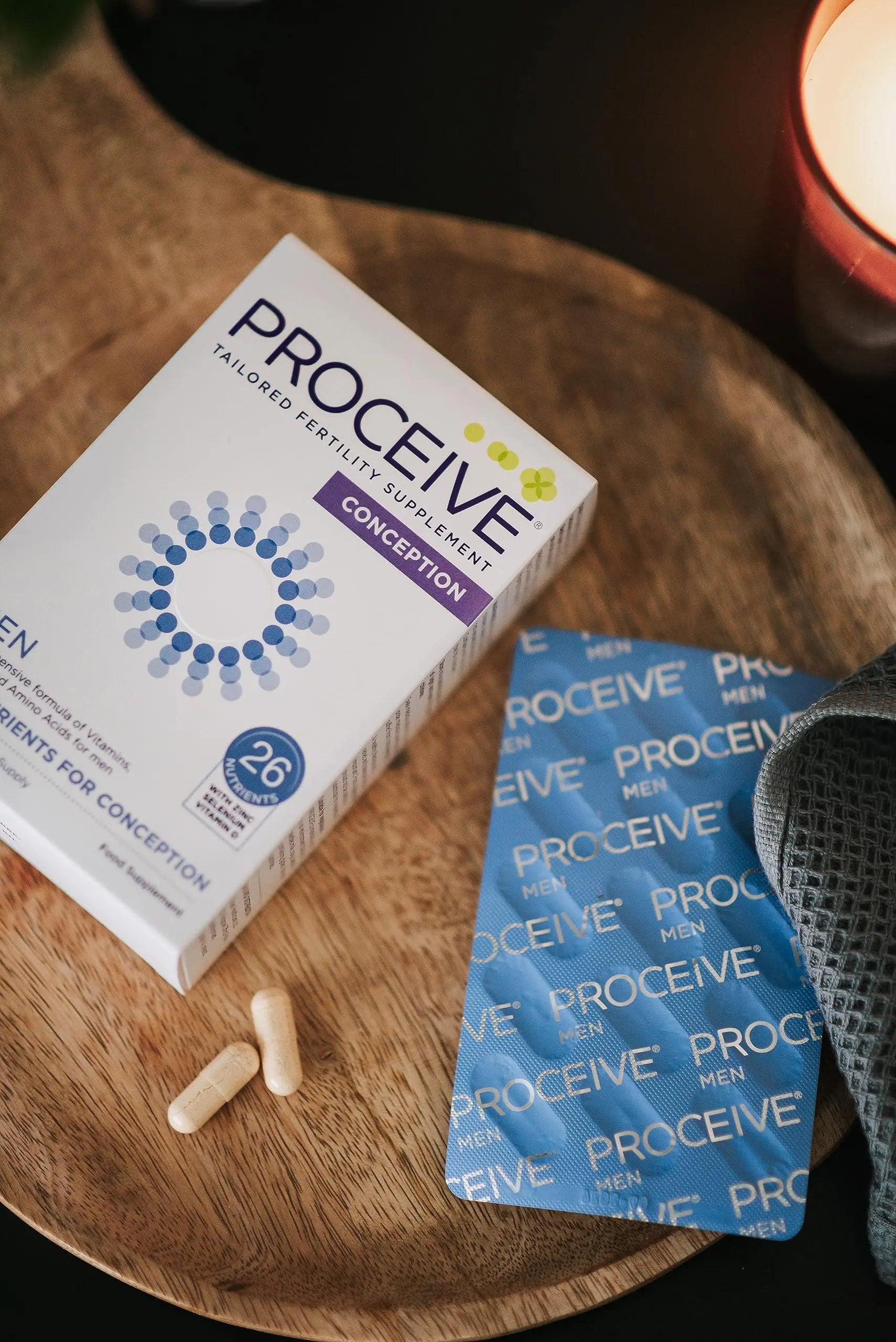 Proceive® Men Fertility Supplement for Conception - Vitamins & Minerals for Men Trying Proceive Au supplements