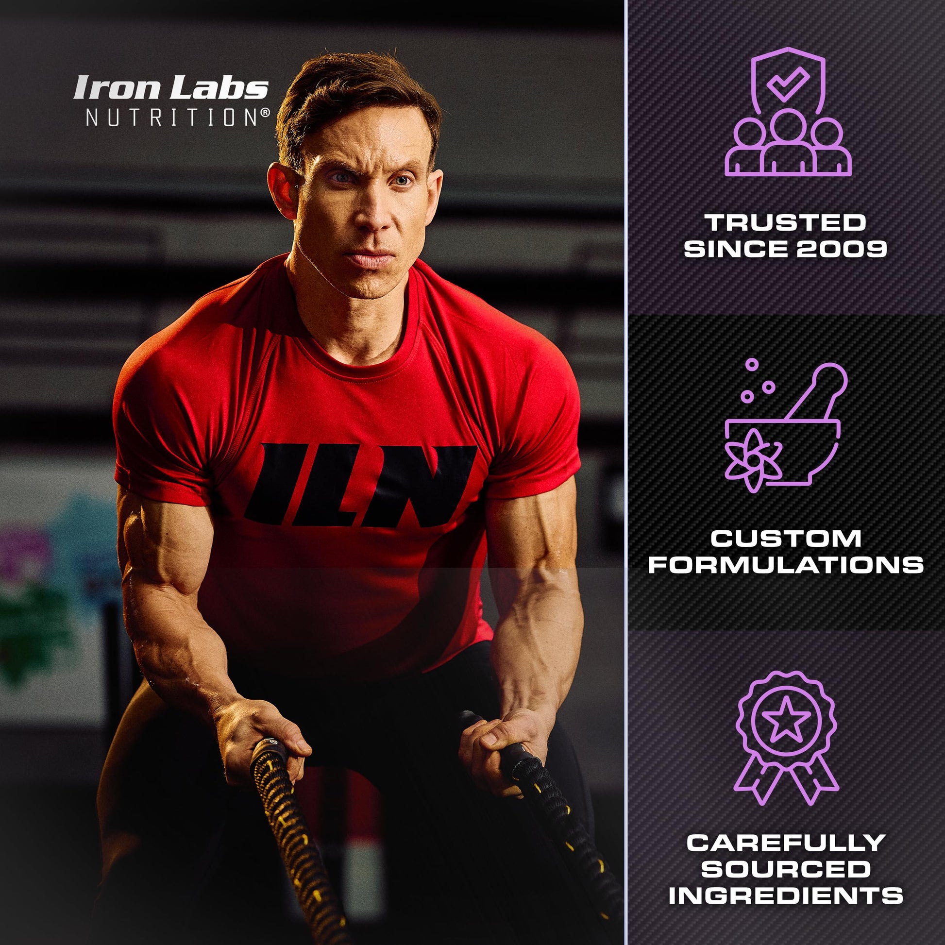 Iron Labs Nutrition PCT Xtreme - PCT Supplement for Men - 30 Day Course - Post Cycle Support Booster (80 Capsules) Iron Labs Nutrition Au supplements