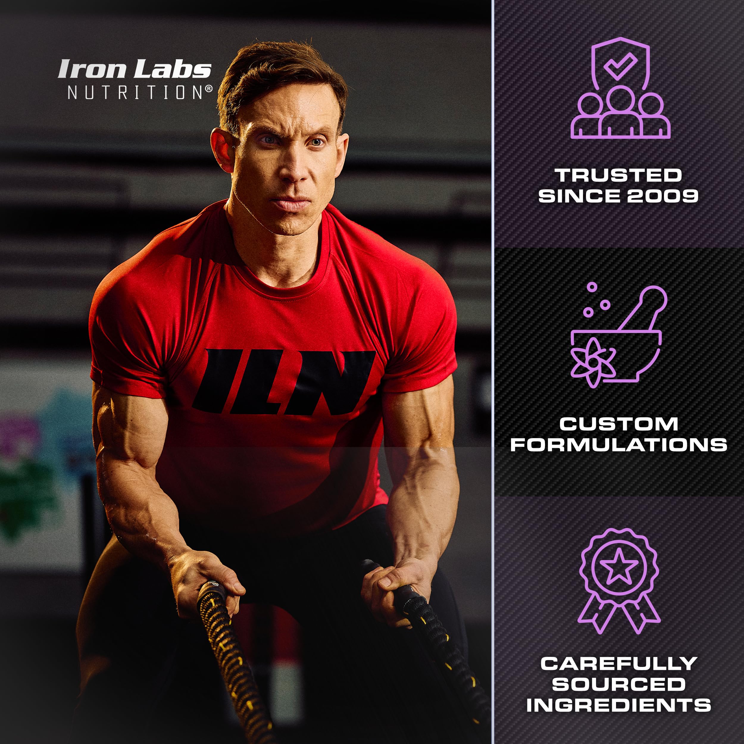 Iron Labs Nutrition PCT Xtreme - PCT Supplement for Men - 30 Day Course - Post Cycle Support Booster (80 Capsules) Iron Labs Nutrition Au supplements