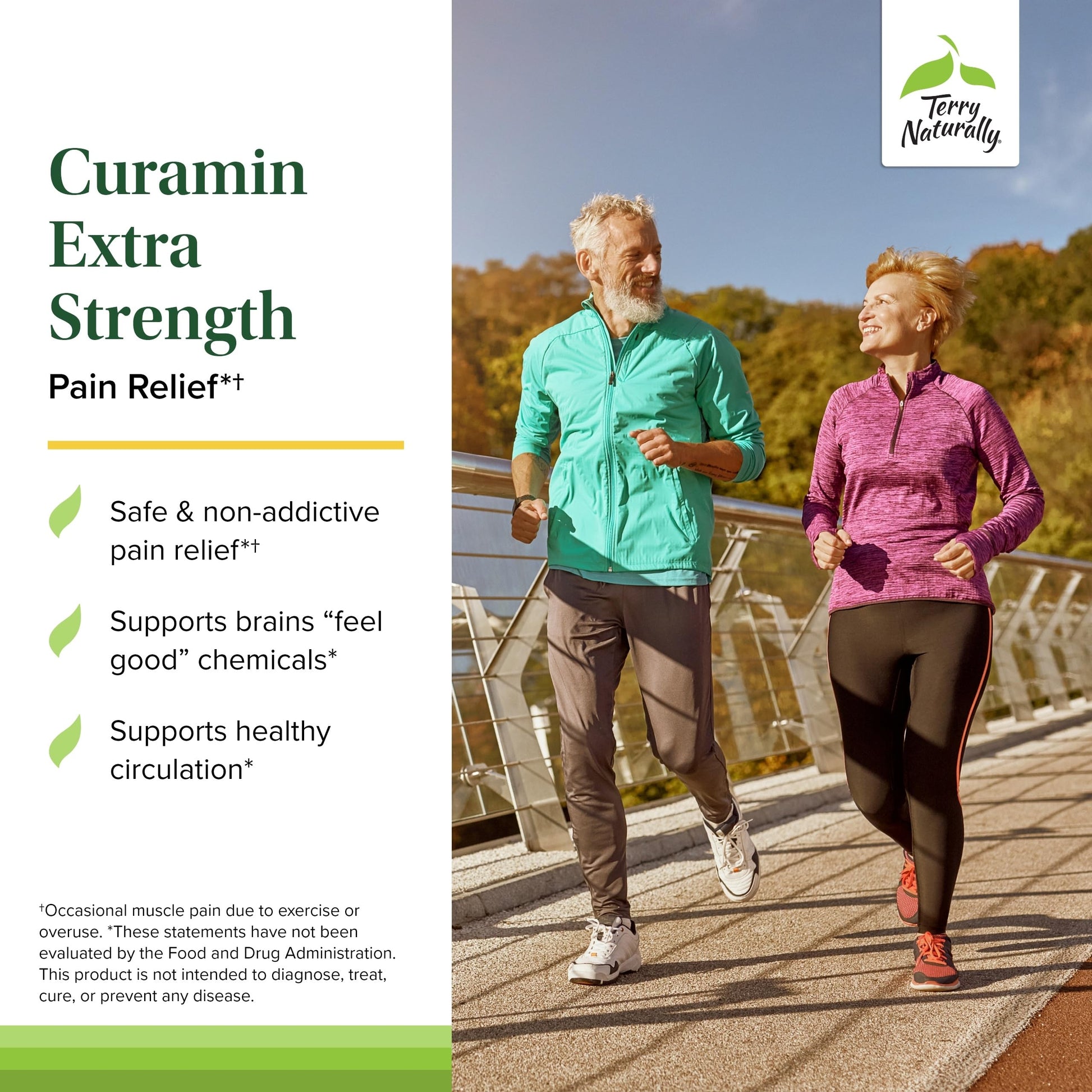 Terry Naturally Curamin Extra Strength - Curcumin & Boswellia for Healthy Circulation Support - Turmeric Supplement to Support Joints, Muscle Health & Endorphin Production - 90 Tablets Terry Naturally Au supplements