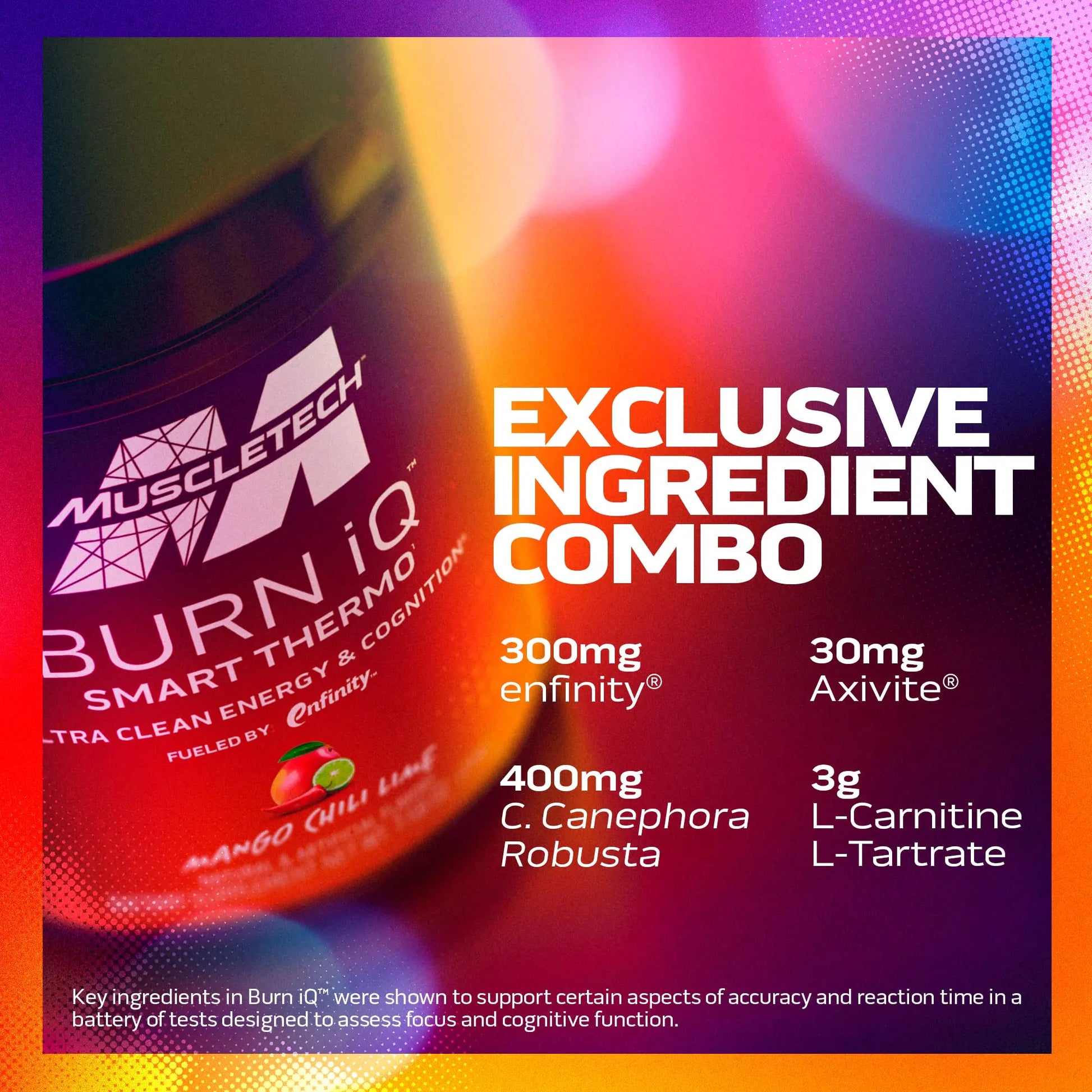 MuscleTech Burn IQ Smart Thermo Supplement Fueled with Paraxanthine Enhanced Energy MuscleTech Au supplements
