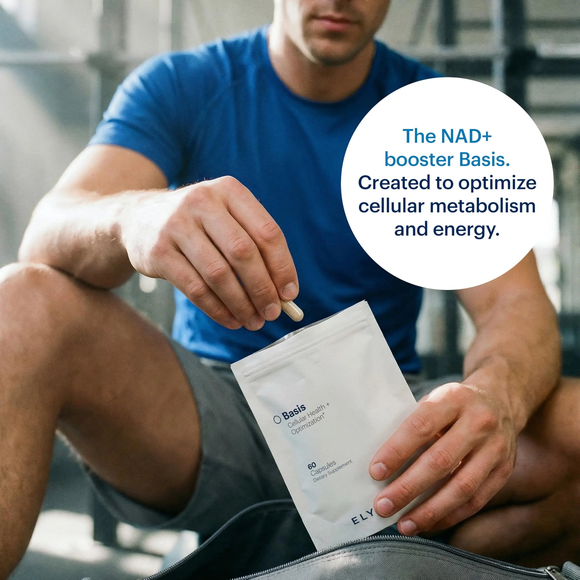ELYSIUM Basis NAD Plus Supplement 30 Servings - with Nicotinamide Riboside 250mg and Pterostilbene 50mg - Healthy Aging Supplement & Cellular Energy ELYSIUM Au supplements