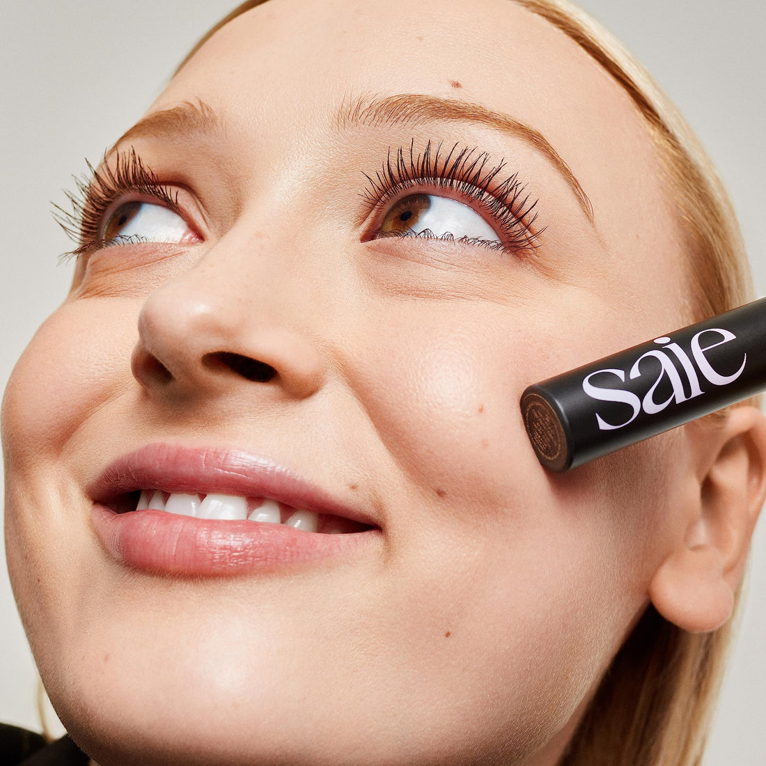 Saie Mascara 101 - Lash Lengthening Mascara for Thick, Bold, Lifted Lashes - Buildable Eye Makeup Formulated to Strengthen and Condition with Rich Nutrients - Brown (0.31 oz) Saie Au supplements